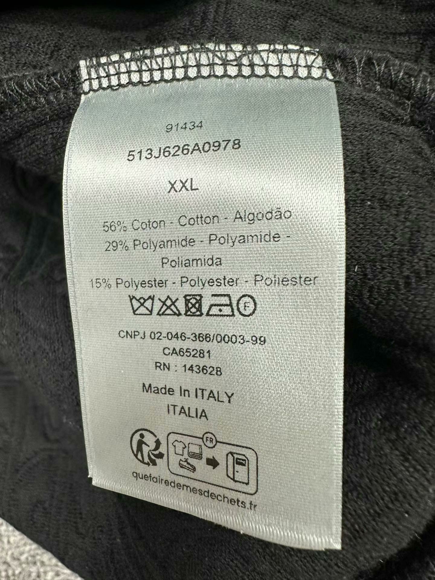Dior dior embossed logo hoodie in black Size US XXL / EU 58 / 5 - 4 Thumbnail
