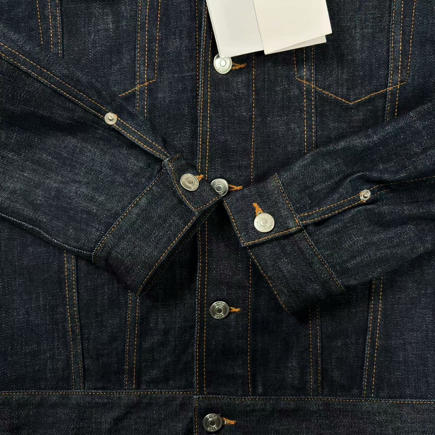 Dior blue printed denim jacket by Dior Size US L / EU 52-54 / 3 - 6 Thumbnail
