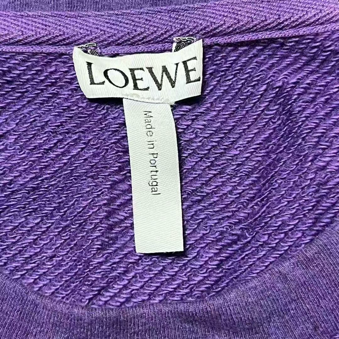 Loewe Loewe Purple Long Sleeve Logo Sweater Size US M / EU 48-50 / 2 - 3 Thumbnail