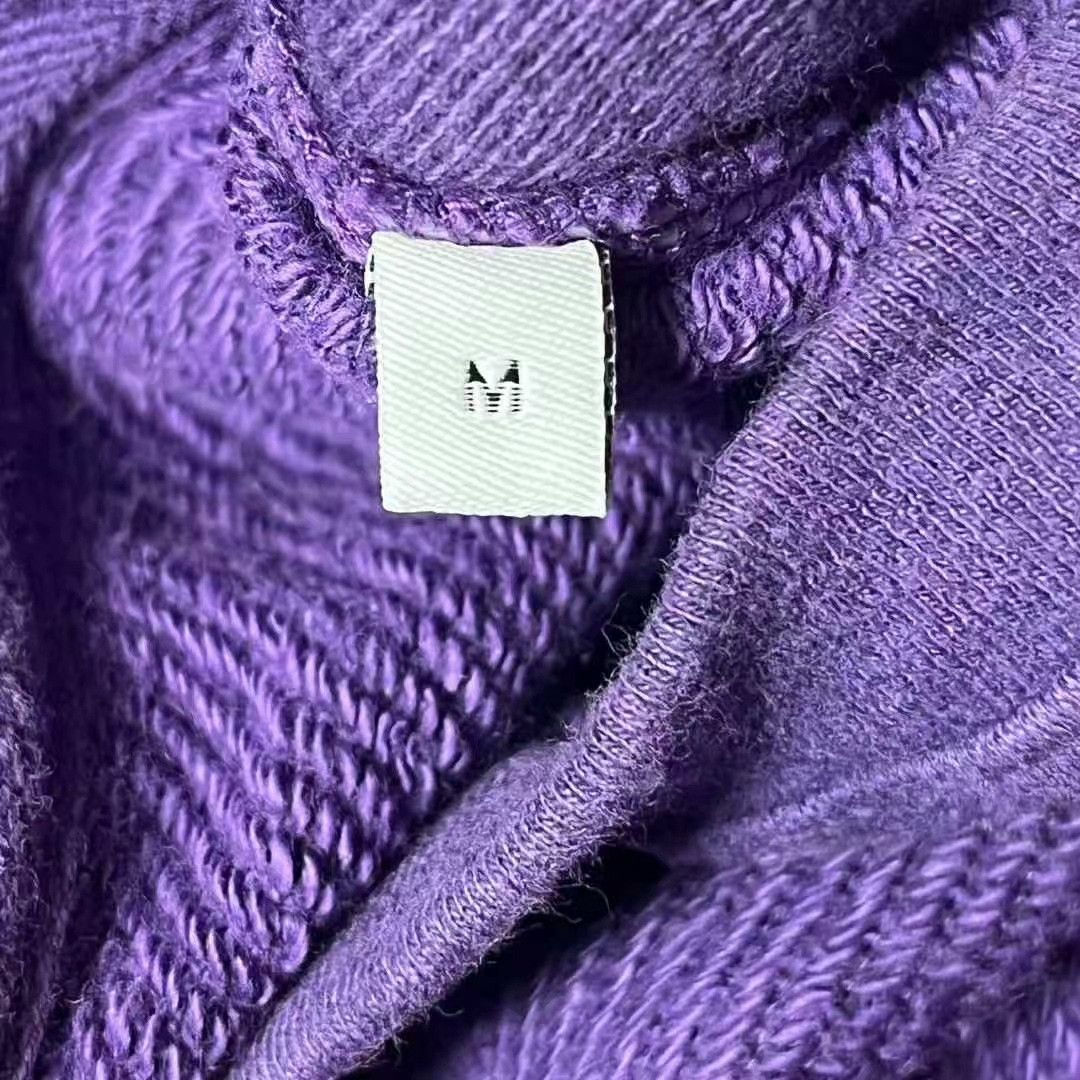 Loewe Loewe Purple Long Sleeve Logo Sweater Size US M / EU 48-50 / 2 - 4 Thumbnail