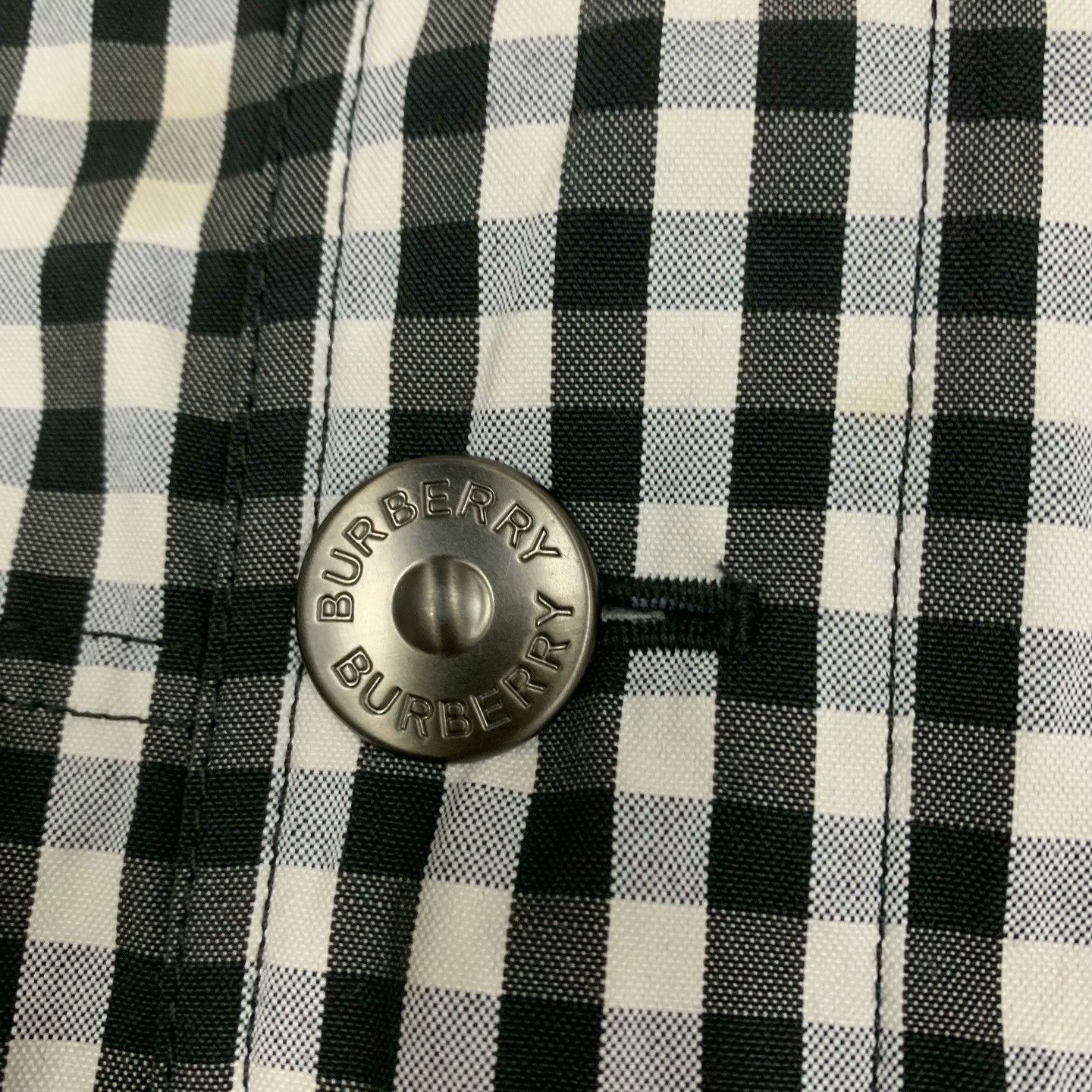 Burberry burberry black and white checkered shirt jacket Size US S / EU 44-46 / 1 - 4 Thumbnail