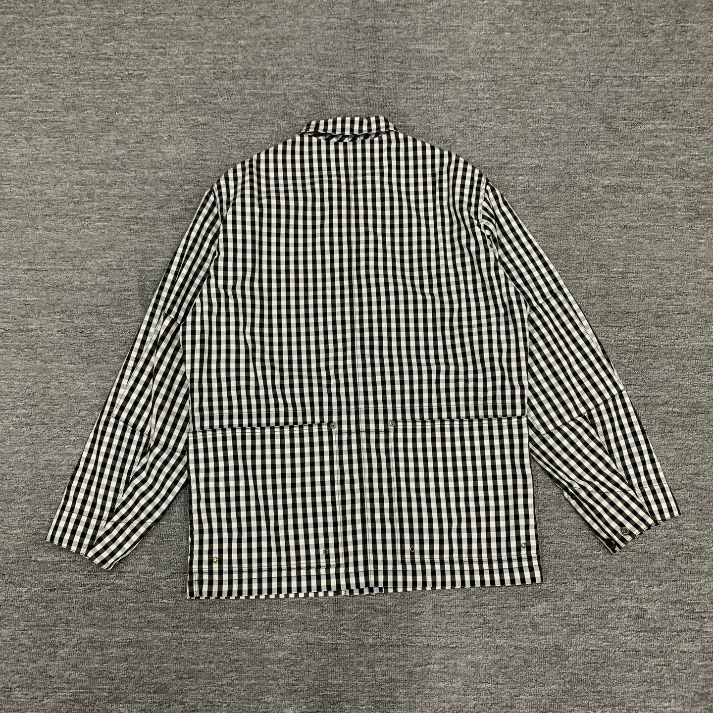 Burberry burberry black and white checkered shirt jacket Size US S / EU 44-46 / 1 - 6 Thumbnail