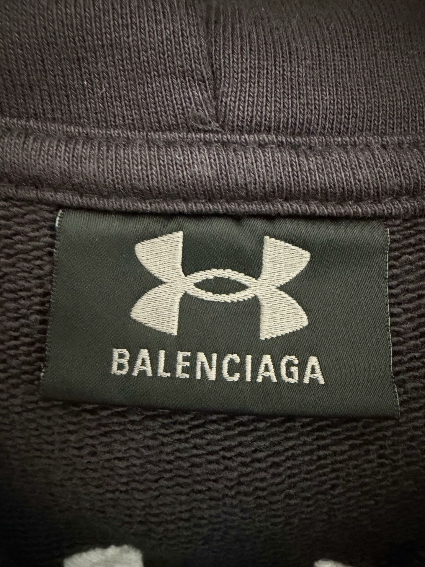 Balenciaga balenciaga x under armour zip-up hoodie size M Size US M / EU 48-50 / 2 - 3 Thumbnail