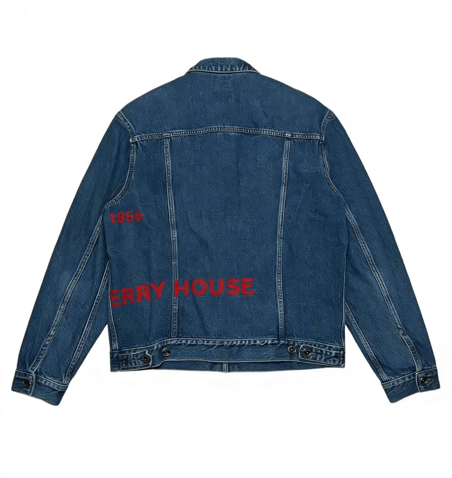 Burberry burberry blue denim logo jacket limited edition Size US L / EU 52-54 / 3 - 2 Thumbnail