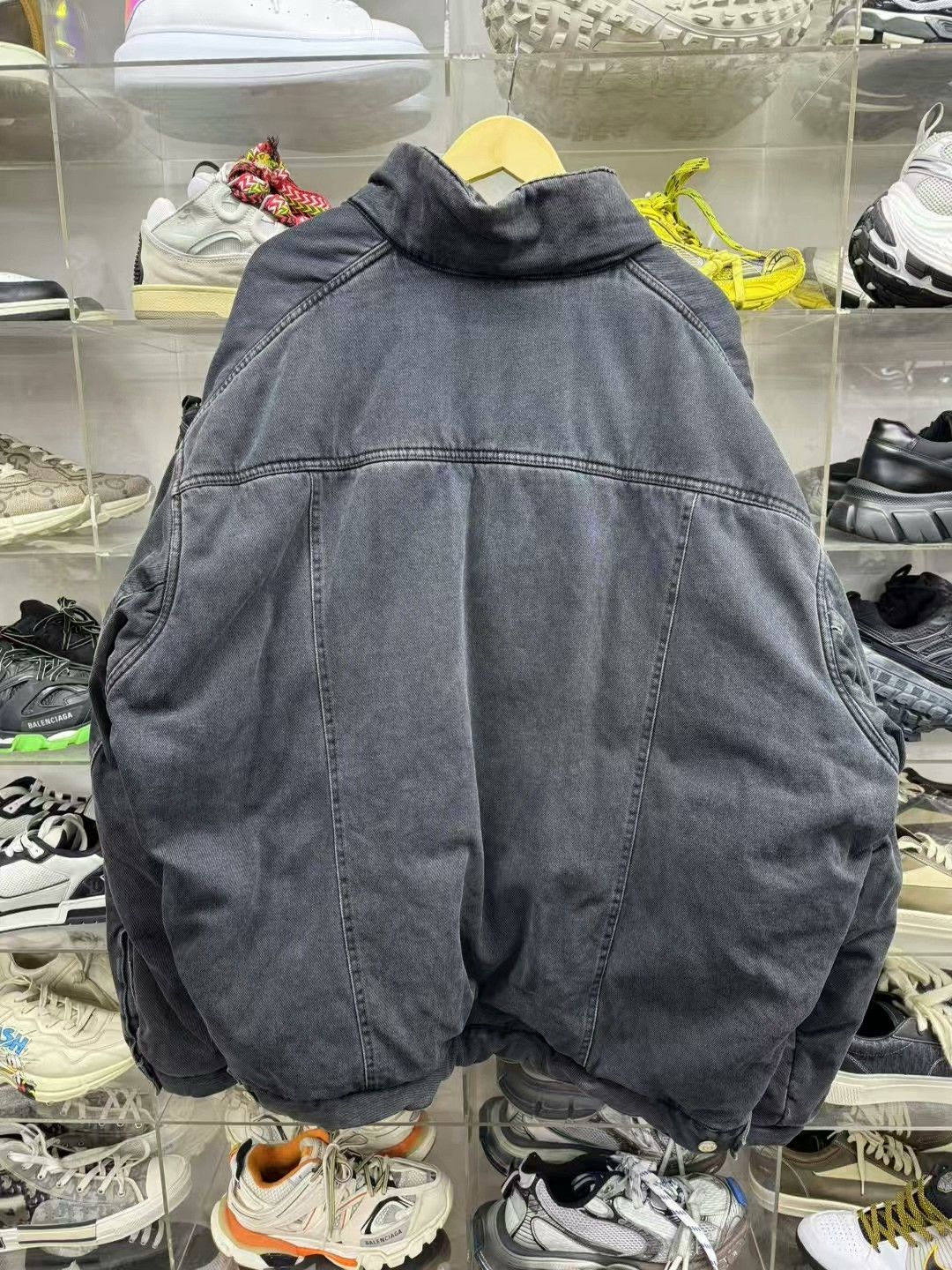 Balenciaga balenciaga color-block oversized denim jacket Size US M / EU 48-50 / 2 - 3 Thumbnail