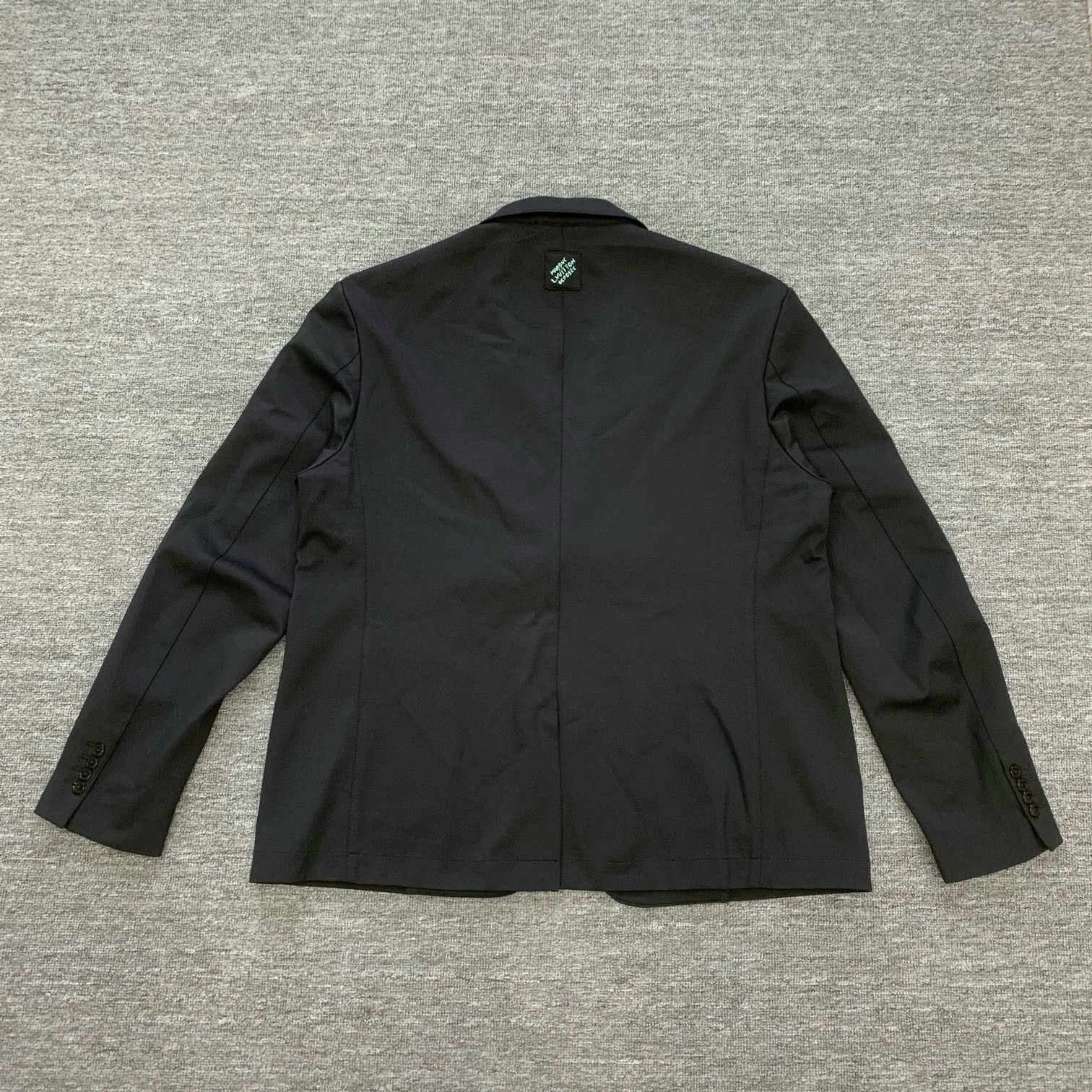 Louis Vuitton black embroidered logo suit jacket LV SS25 Size US XXL / EU 58 / 5 - 8 Thumbnail