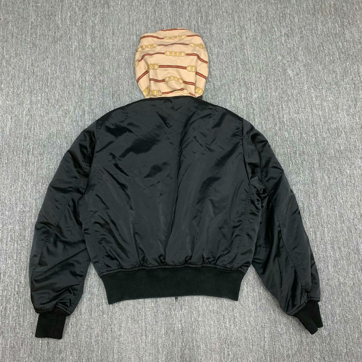Balenciaga balenciaga black silk scarf bomber jacket Size US S / EU 44-46 / 1 - 6 Thumbnail
