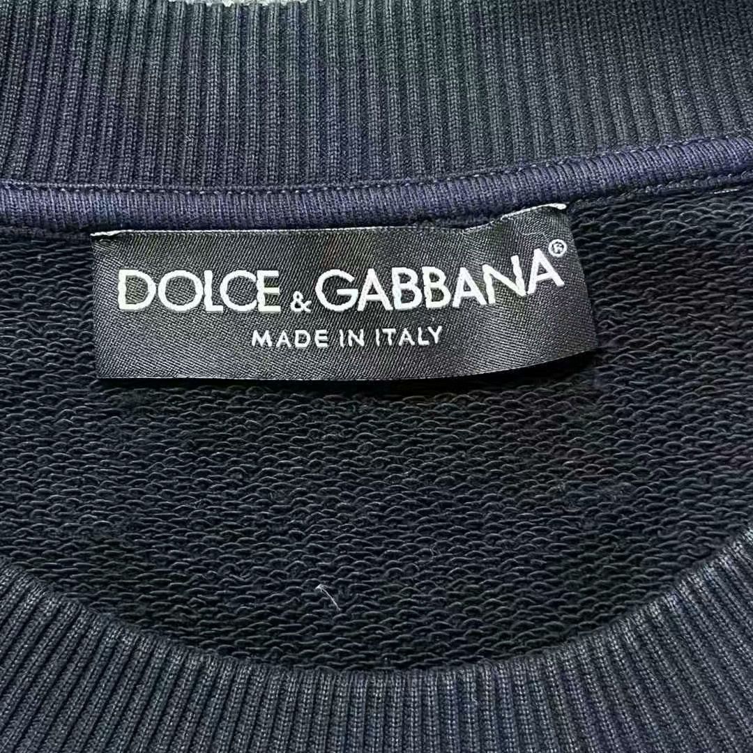 Dolce & Gabbana dolce & gabbana black sweatshirt with graphic design Size US L / EU 52-54 / 3 - 3 Thumbnail