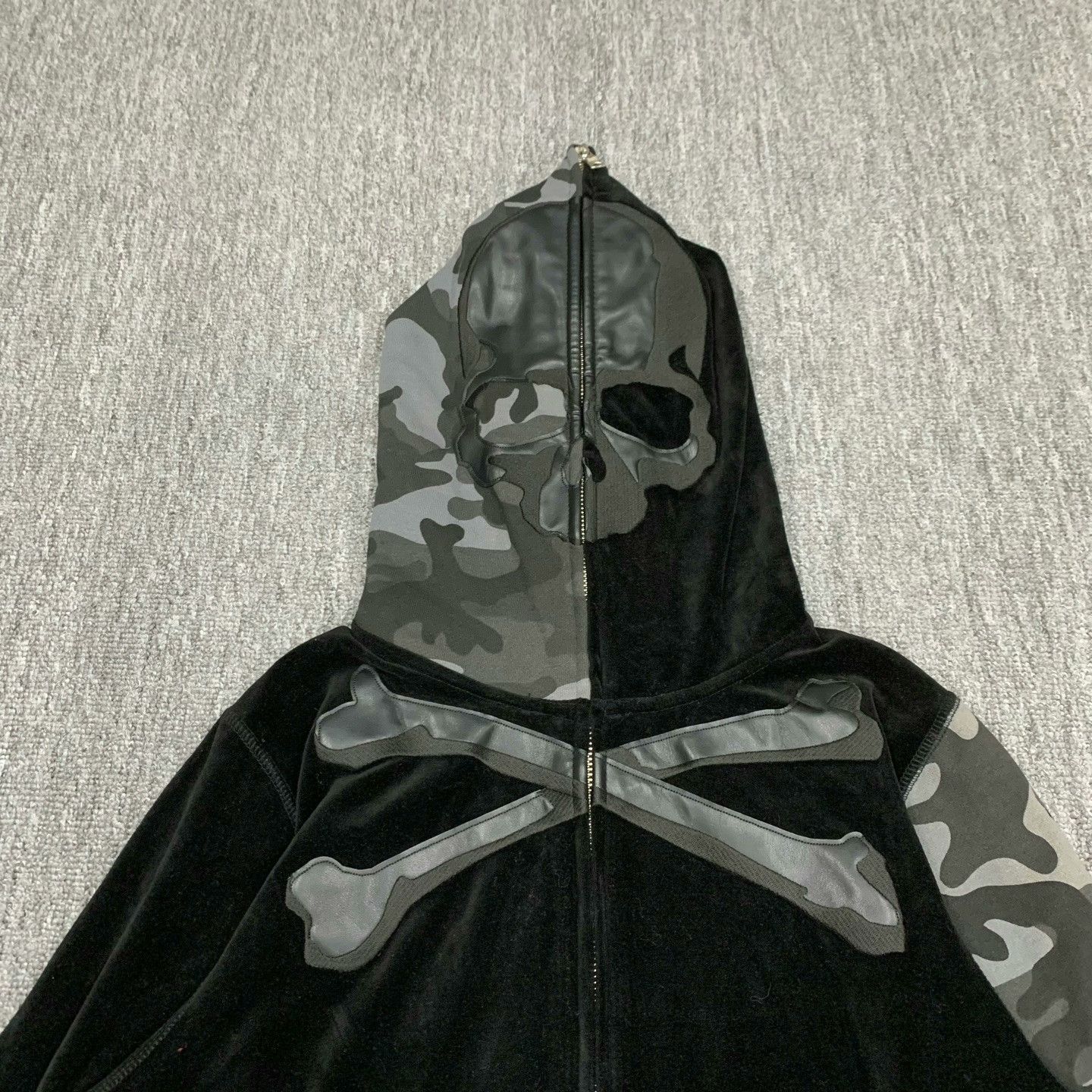 Bape bape x mmj patchwork camouflage jacket Size US S / EU 44-46 / 1 - 9 Thumbnail
