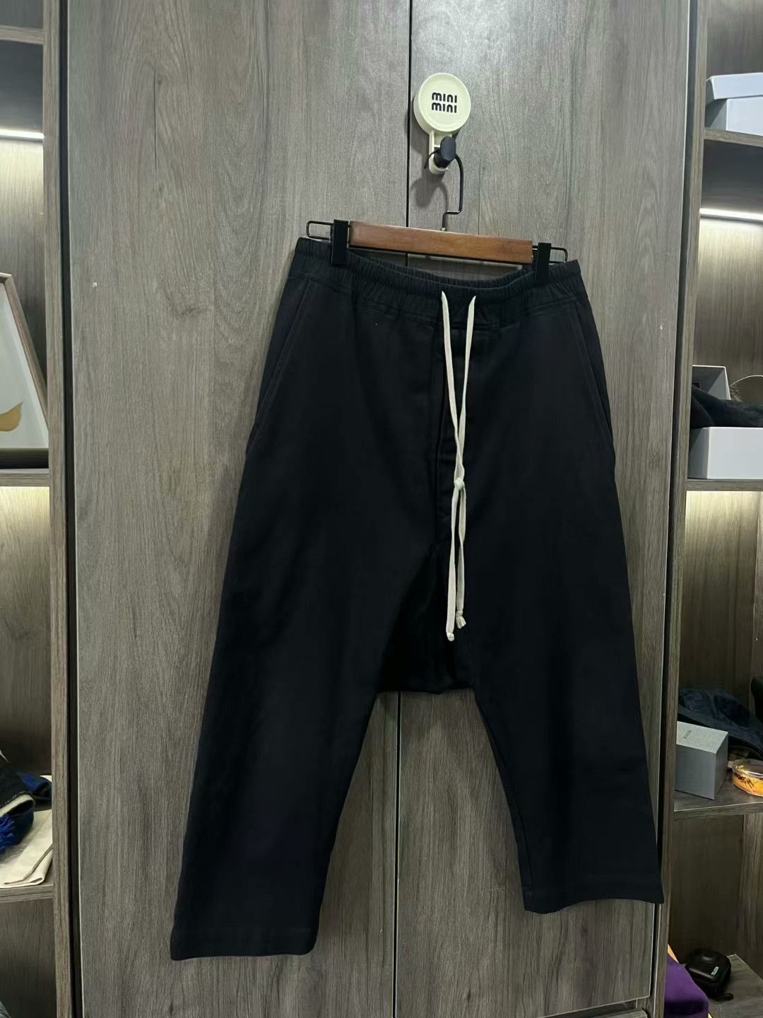 Rick Owens rick owens ro drkshd cropped pants Size US 38 / EU 54 - 2 Thumbnail