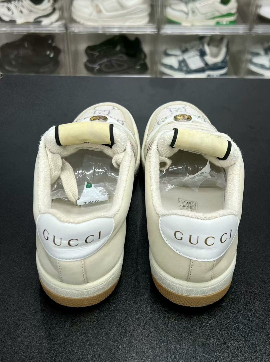 Gucci gucci screener sneakers in beige color Size US 6.5 / EU 39-40 - 7 Thumbnail