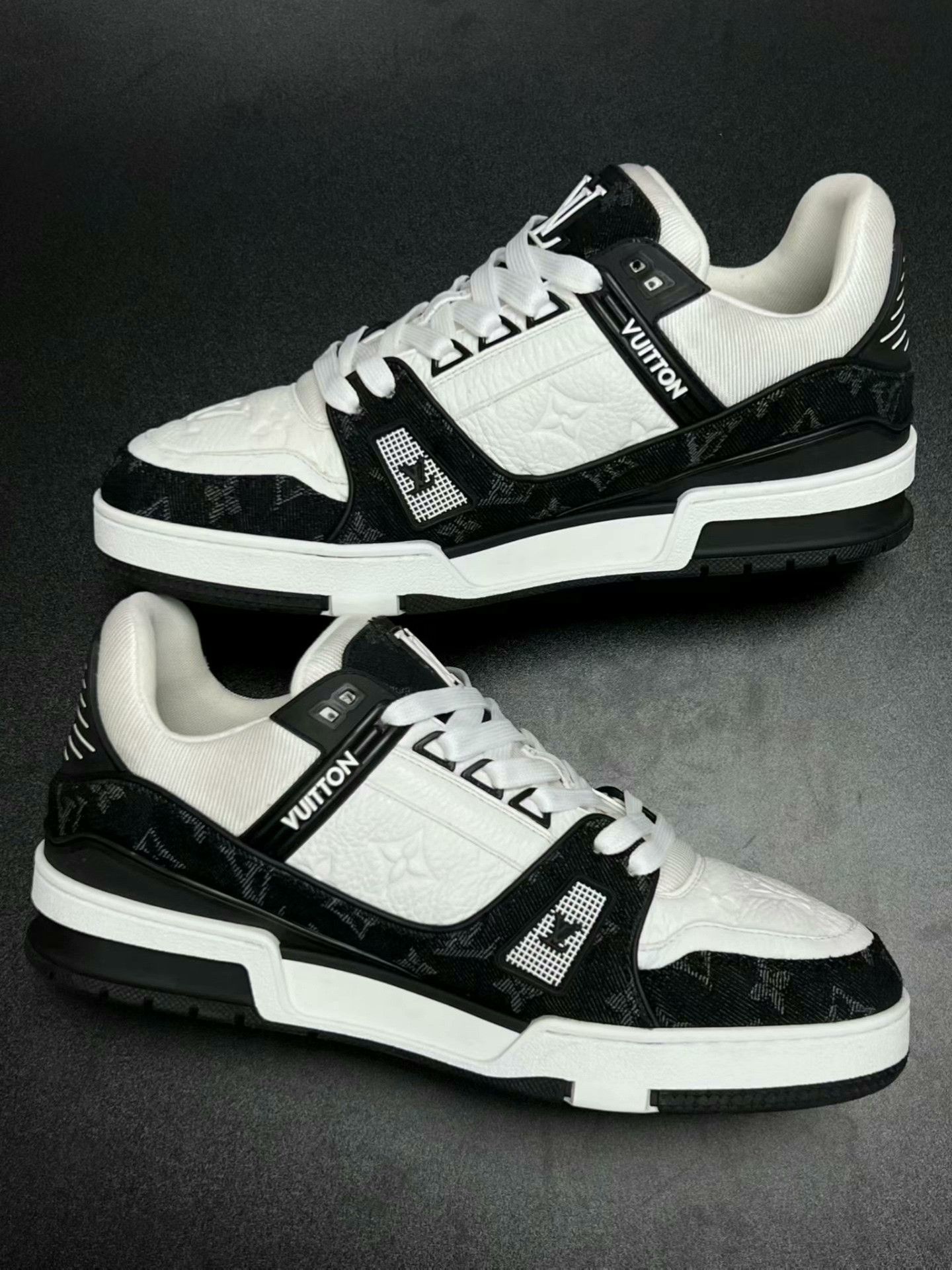 Louis Vuitton LV Trainer Black and White Sneakers UK7 Size US 7 / EU 40 - 6 Thumbnail