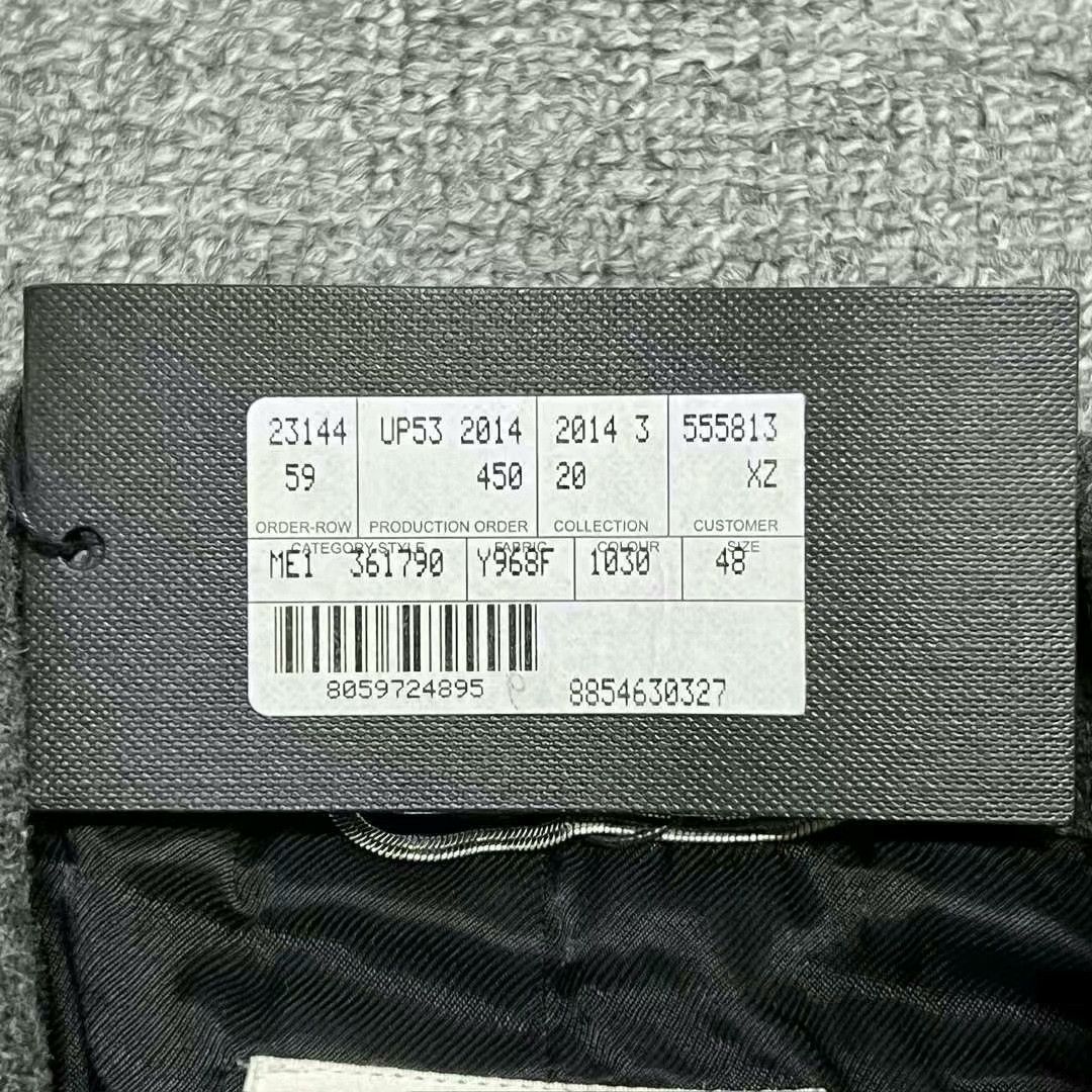 Saint Laurent Paris saint laurent gray striped varsity jacket Size US L / EU 52-54 / 3 - 4 Thumbnail
