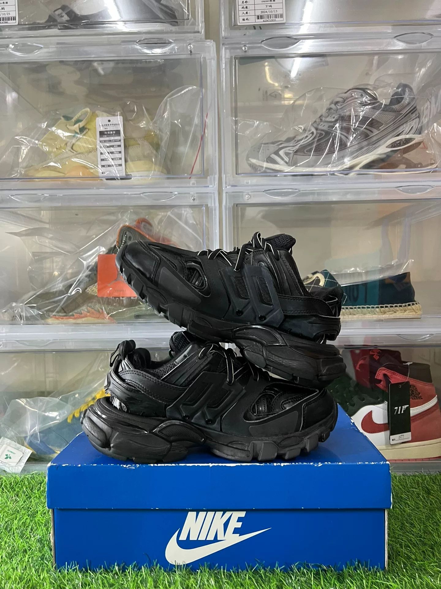 Balenciaga Balenciaga Track Sneakers Size 36 Black Size US 6 / IT 36 - 4 Thumbnail