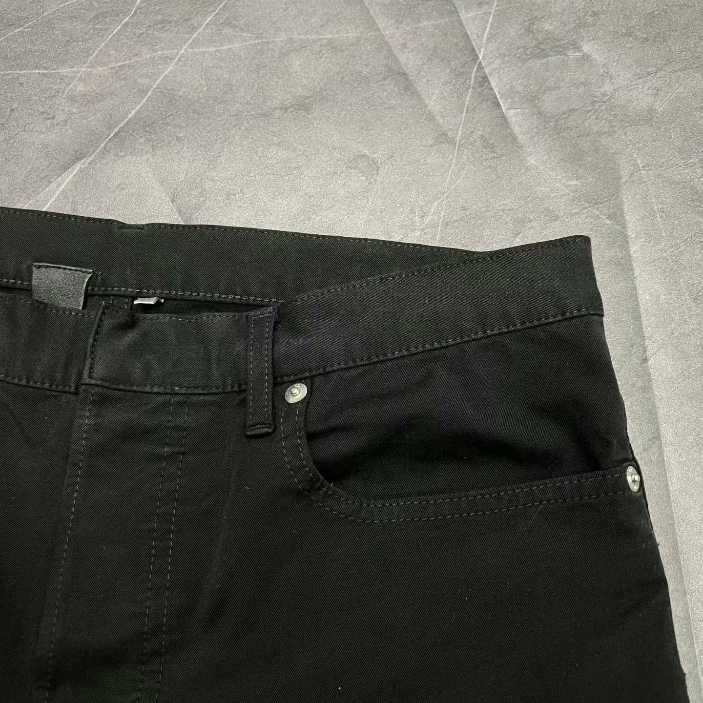 Dior dior black denim long pants size 31 Size US 31 - 5 Thumbnail