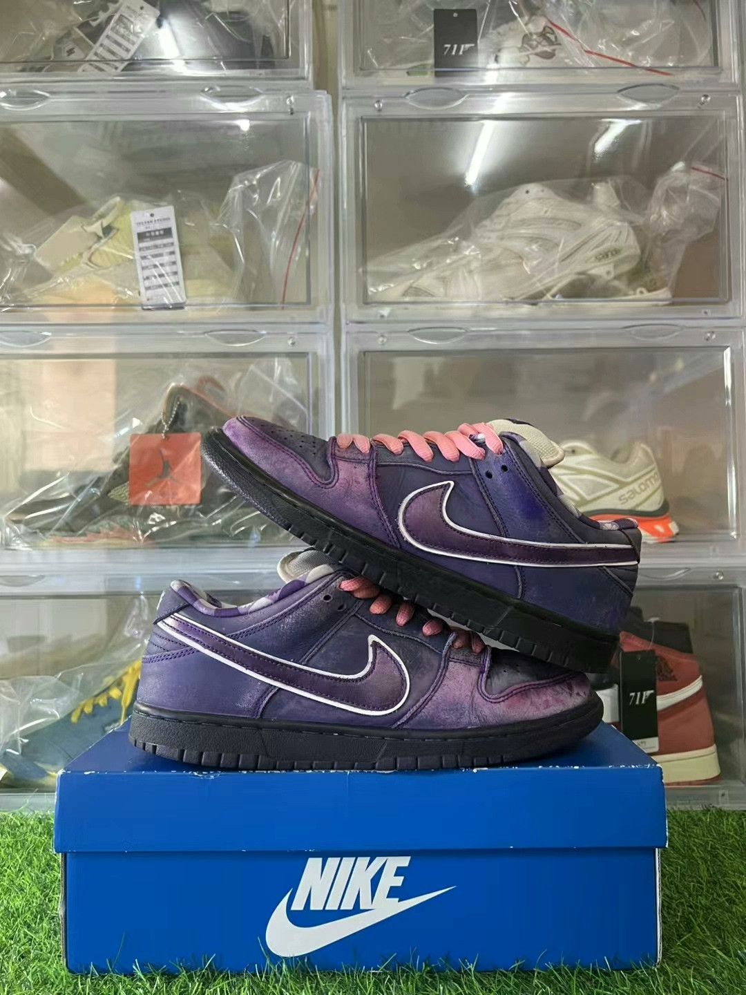 Nike nike dunk purple lobster sneakers size 42 Size US 9.5 / EU 42-43 - 3 Thumbnail