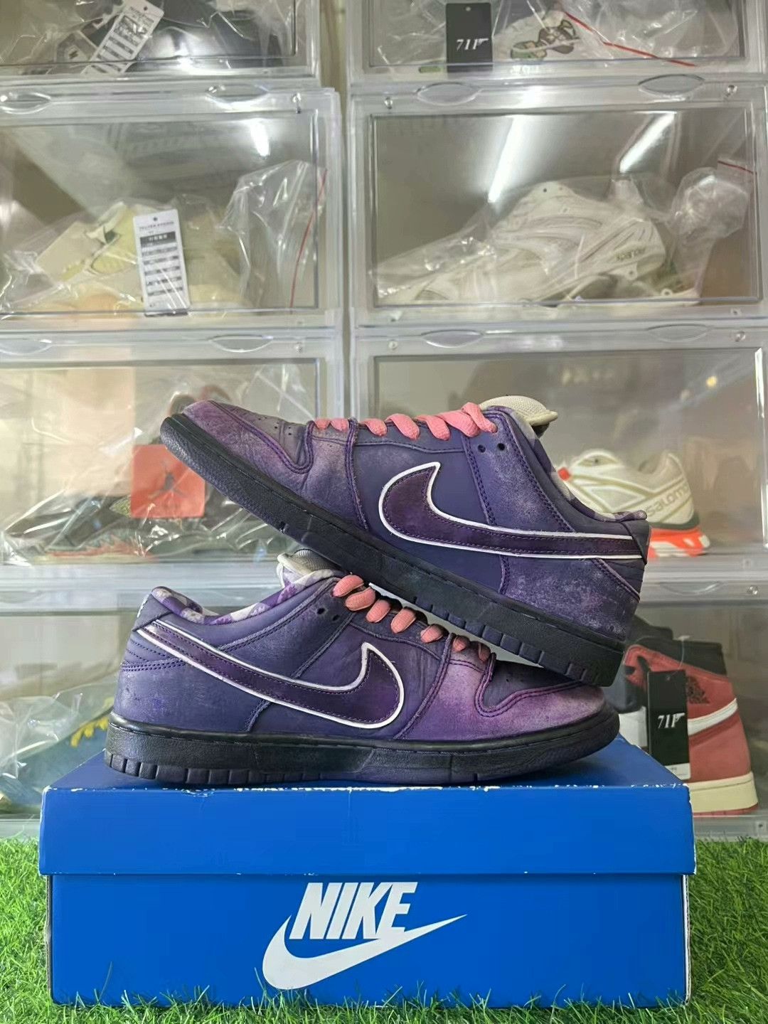 Nike nike dunk purple lobster sneakers size 42 Size US 9.5 / EU 42-43 - 4 Thumbnail
