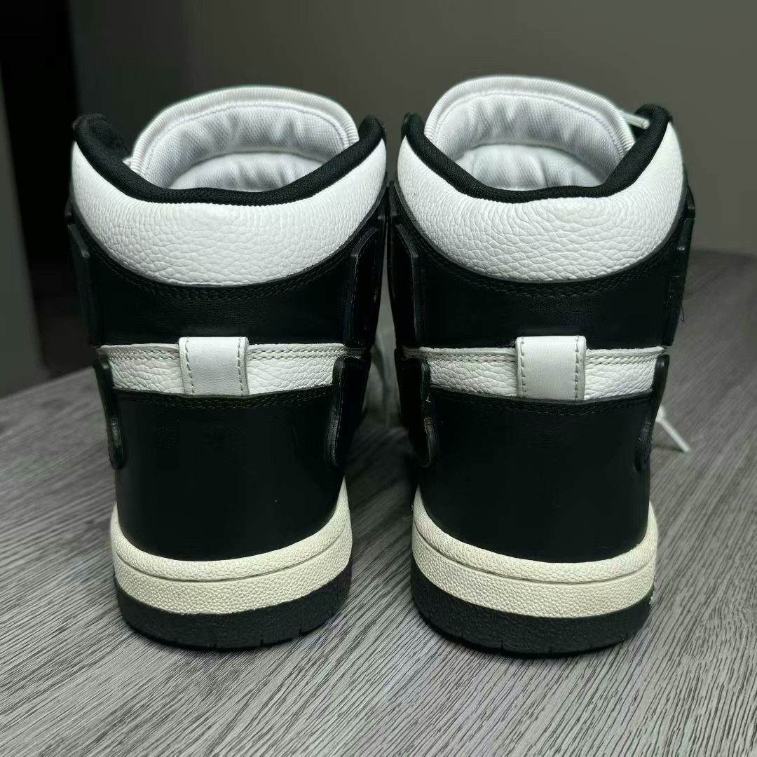 Amiri amiri black and white high-top sneakers Size US 9 / EU 42 - 5 Thumbnail
