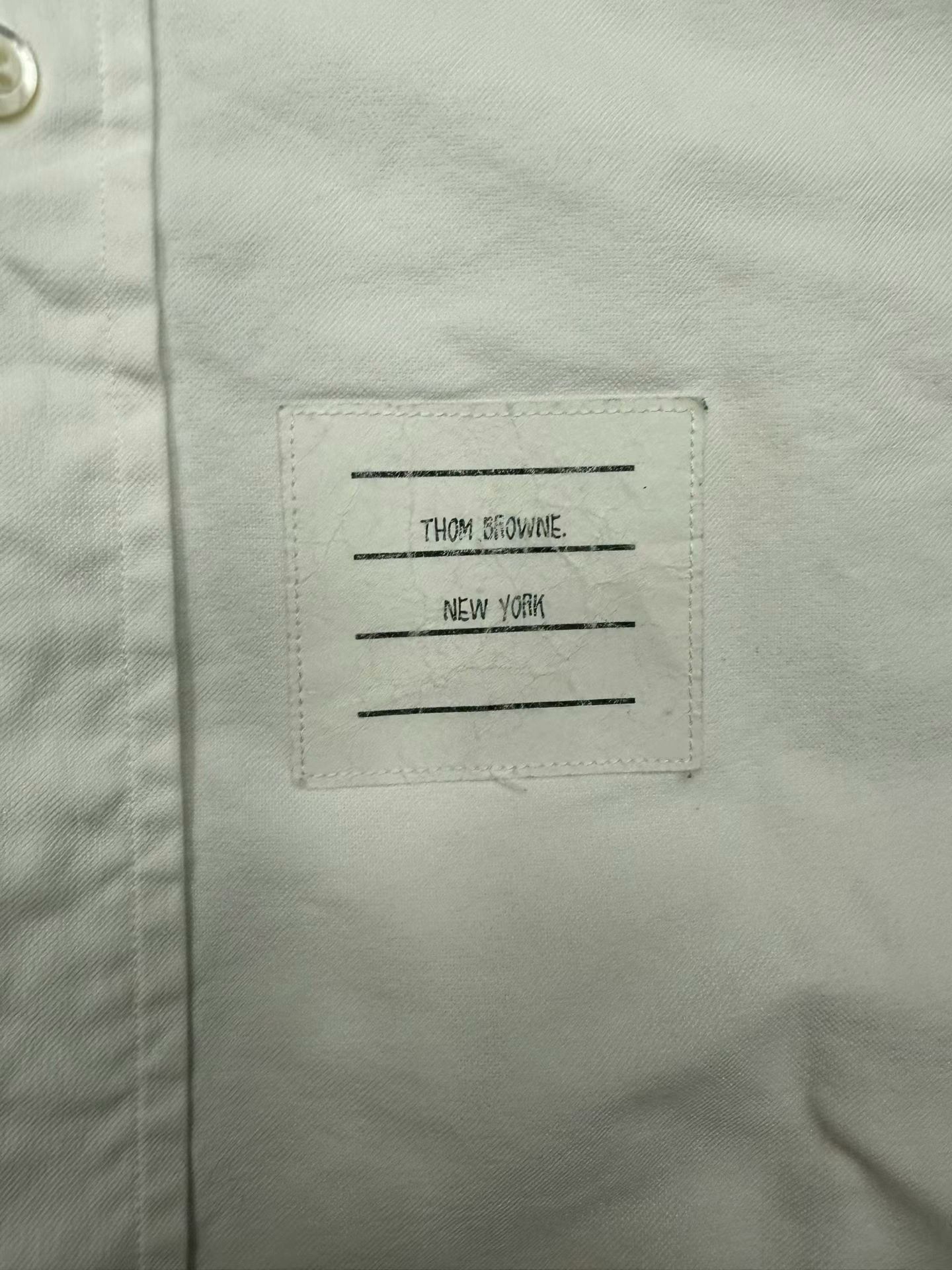 Thom Browne thom browne white button-up shirt size 2 Size US S / EU 44-46 / 1 - 2 Thumbnail