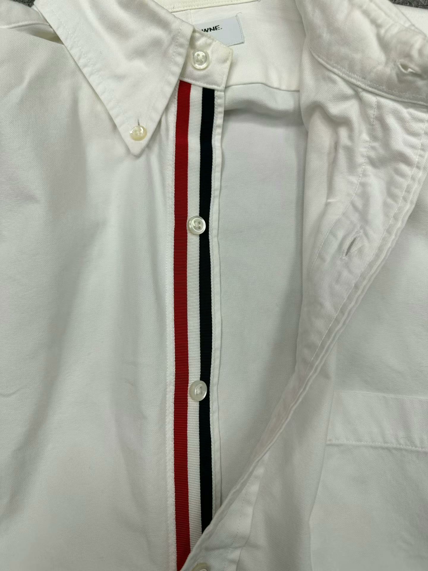 Thom Browne thom browne white button-up shirt size 2 Size US S / EU 44-46 / 1 - 3 Thumbnail