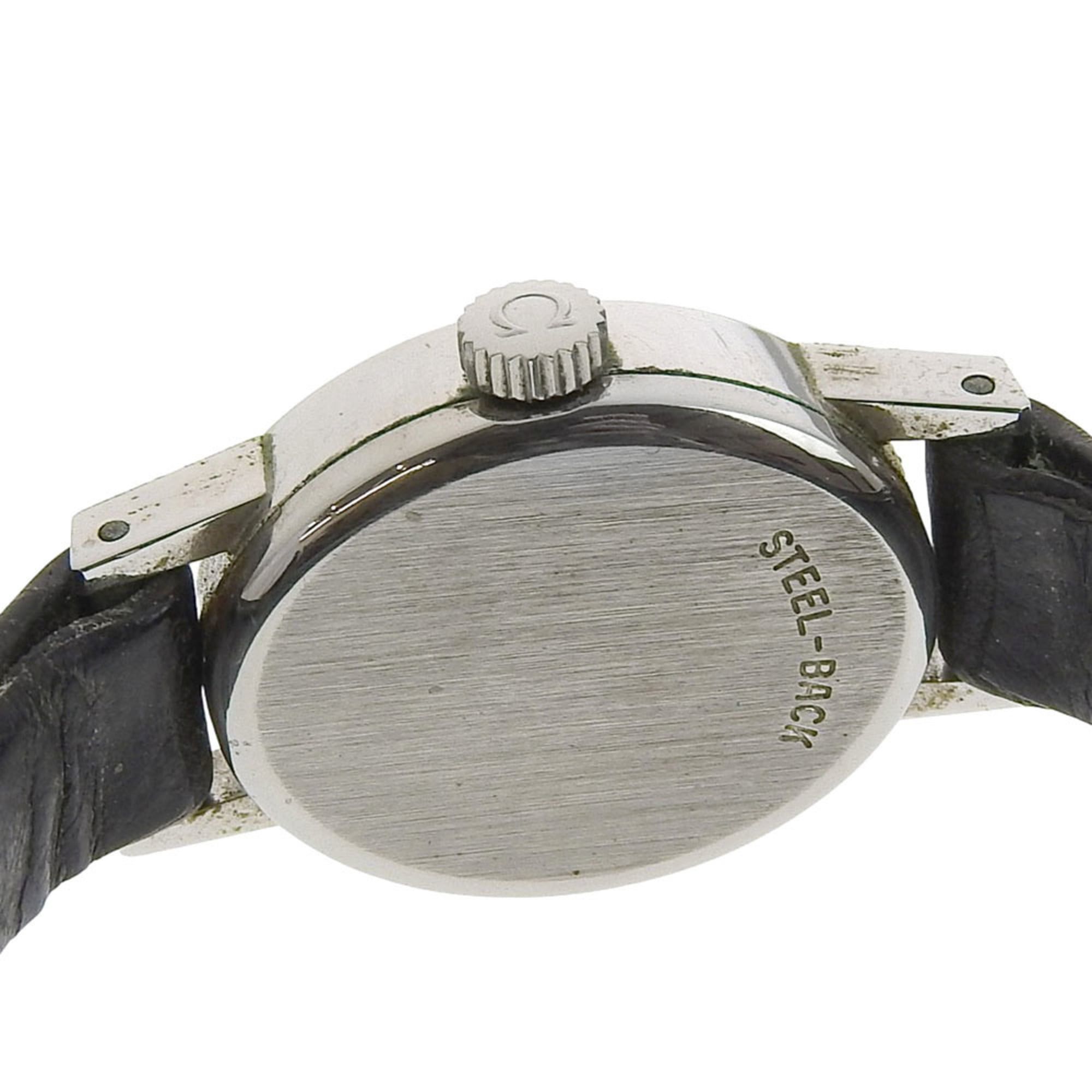 Omega OMEGA Geneva Women's Watch, Caliber 485, Stainless Steel, Manual Winding, Analog Display, Silver Dial Size ONE SIZE - 4 Thumbnail