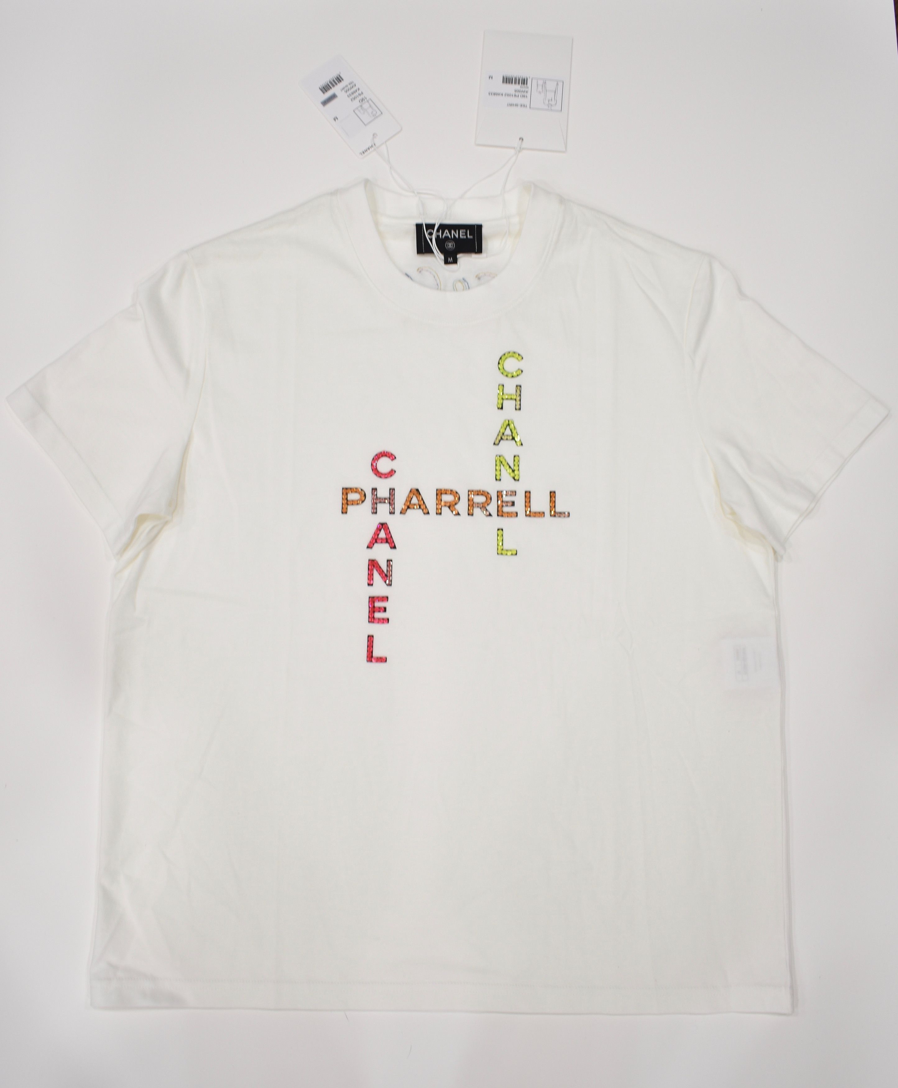 Chanel Chanel X Pharrell Capsule Collection White Short Sleeve 