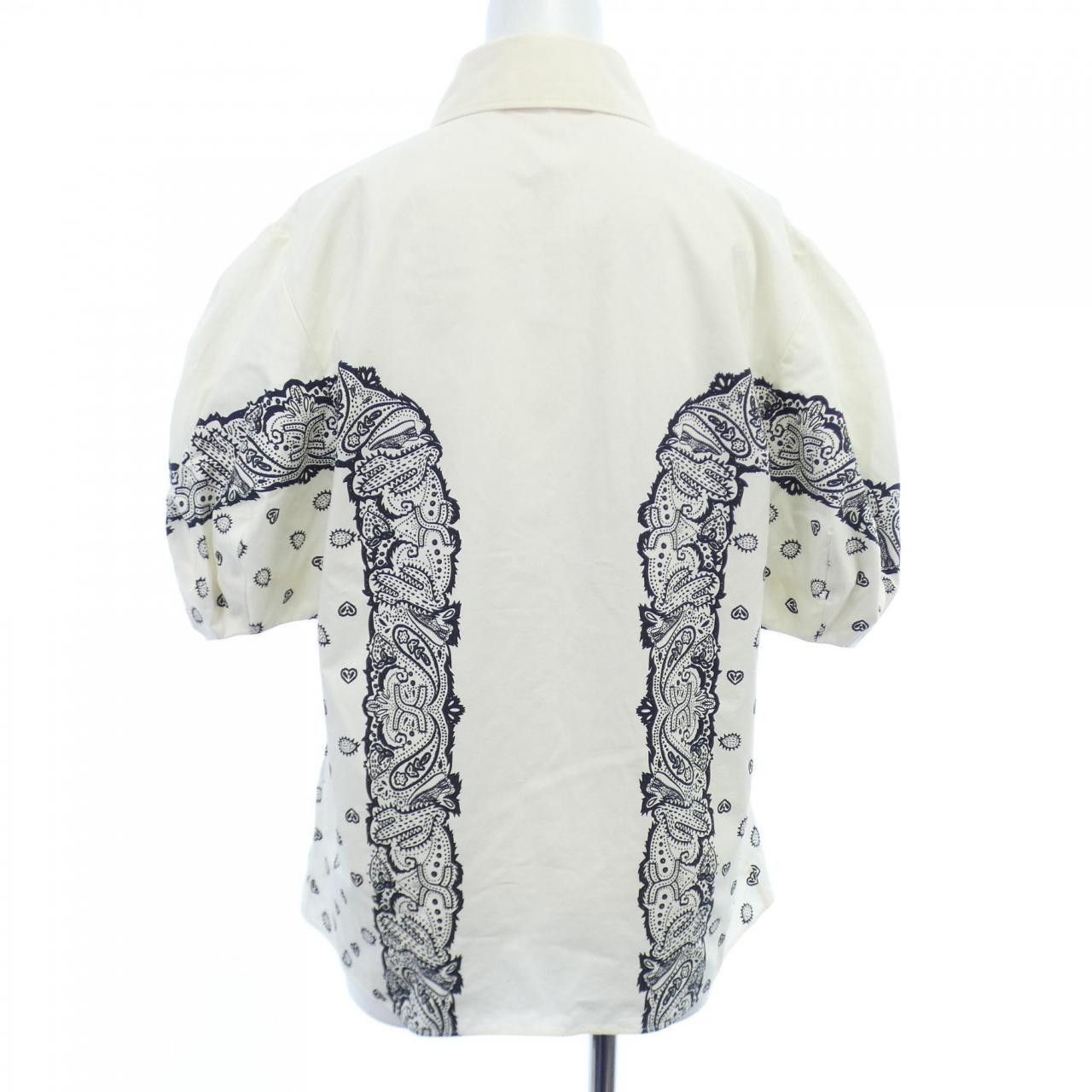 Chloe Chloe Chloe CHC24UHT17300905 Shirt Cotton Dress Shirt CHC24UHT17300905 DUTY FREE for USA Size ONE SIZE - 2 Thumbnail