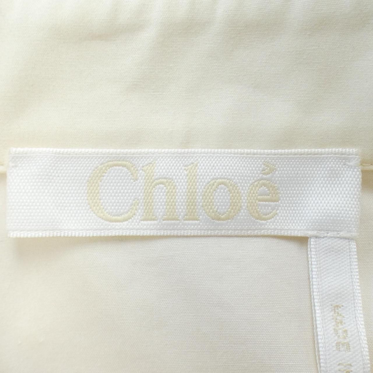Chloe Chloe Chloe CHC24UHT17300905 Shirt Cotton Dress Shirt CHC24UHT17300905 DUTY FREE for USA Size ONE SIZE - 4 Thumbnail