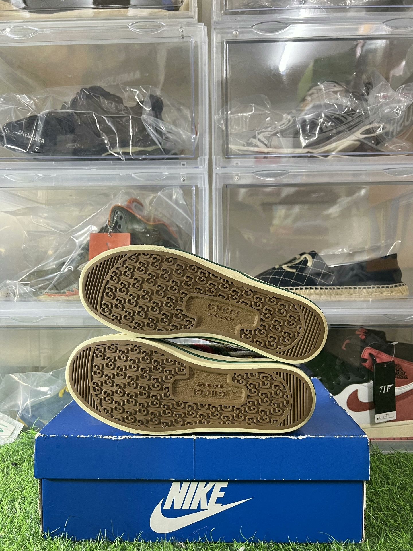 Gucci disney x gucci tennis 1977 canvas shoes Size US 6.5 / EU 39-40 - 5 Thumbnail
