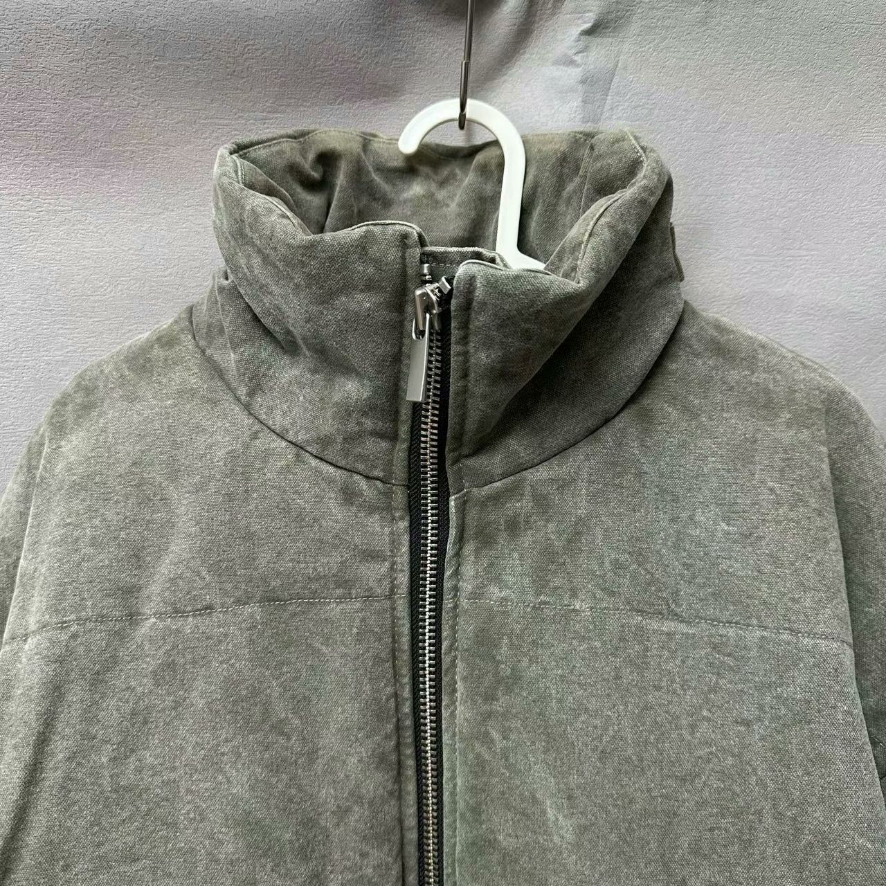 Moncler Genius askyurself puffer embroidered cotton jacket Size US S / EU 44-46 / 1 - 2 Thumbnail