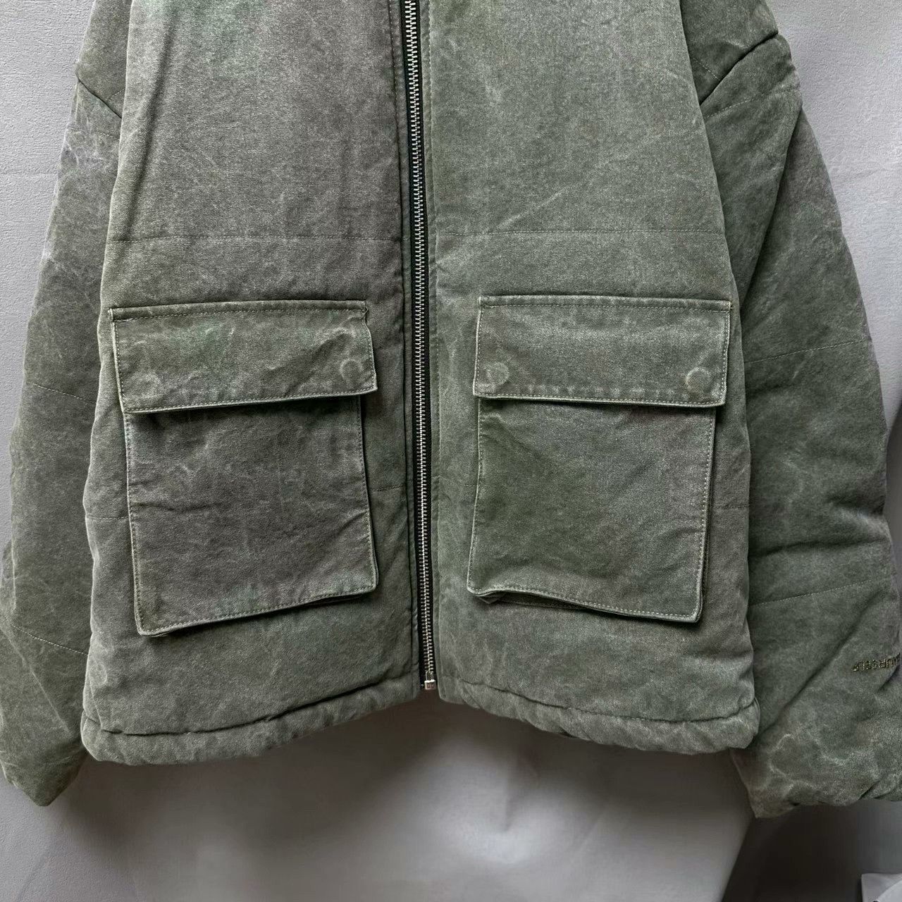 Moncler Genius askyurself puffer embroidered cotton jacket Size US S / EU 44-46 / 1 - 3 Thumbnail