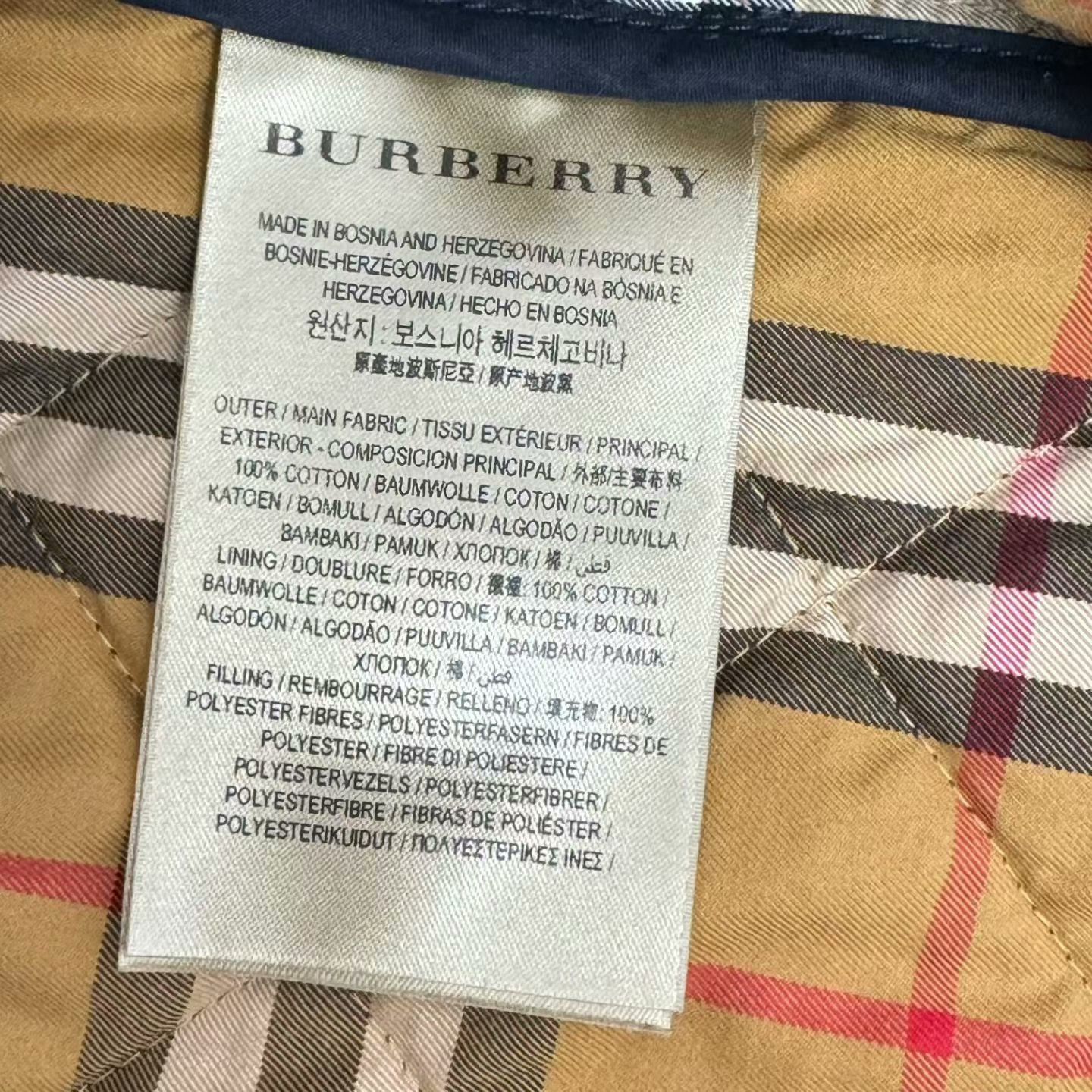 Burberry Burberry Quilted Cotton Jacket with Embroidery Size XS / US 0-2 / IT 36-38 - 5 Thumbnail