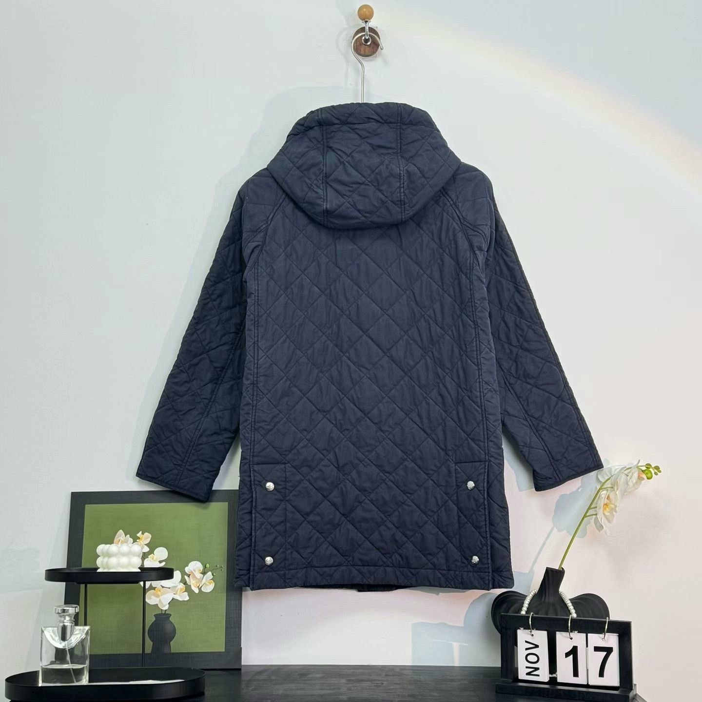 Burberry Burberry Quilted Cotton Jacket with Embroidery Size XS / US 0-2 / IT 36-38 - 4 Thumbnail