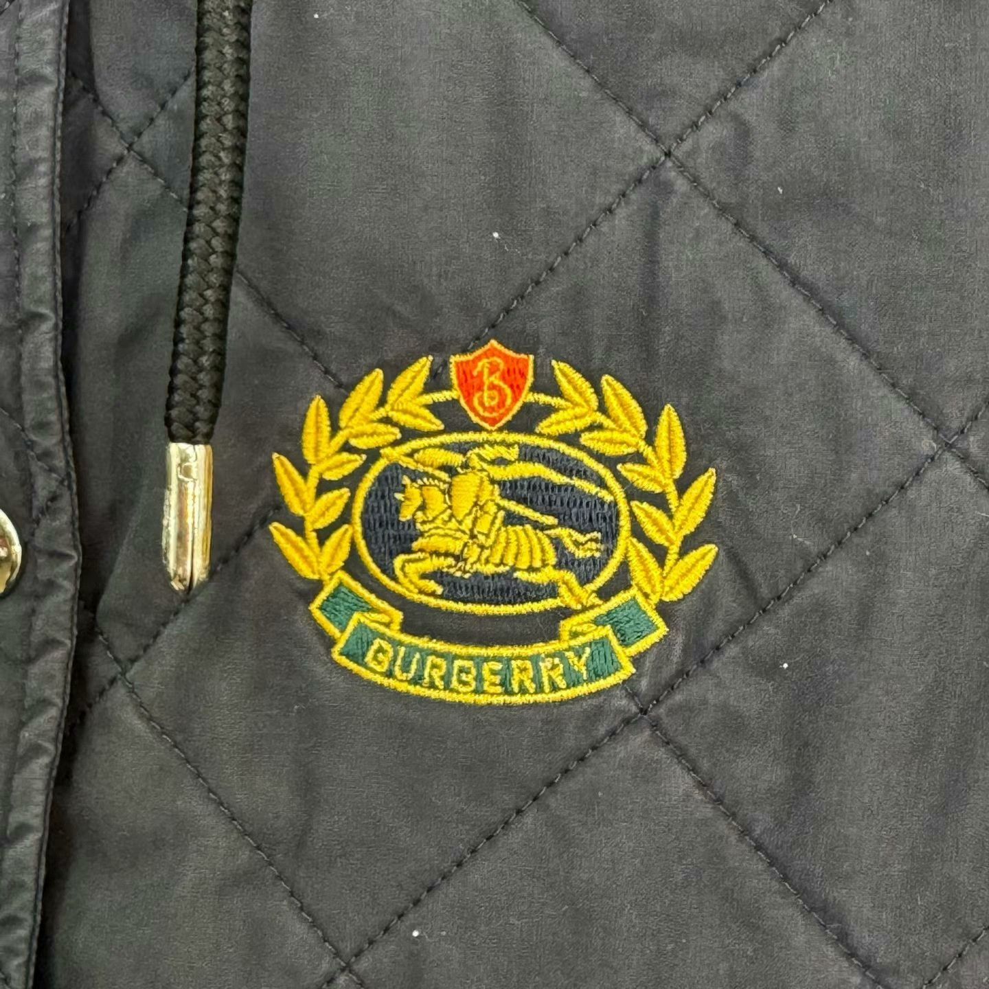 Burberry Burberry Quilted Cotton Jacket with Embroidery Size XS / US 0-2 / IT 36-38 - 3 Thumbnail