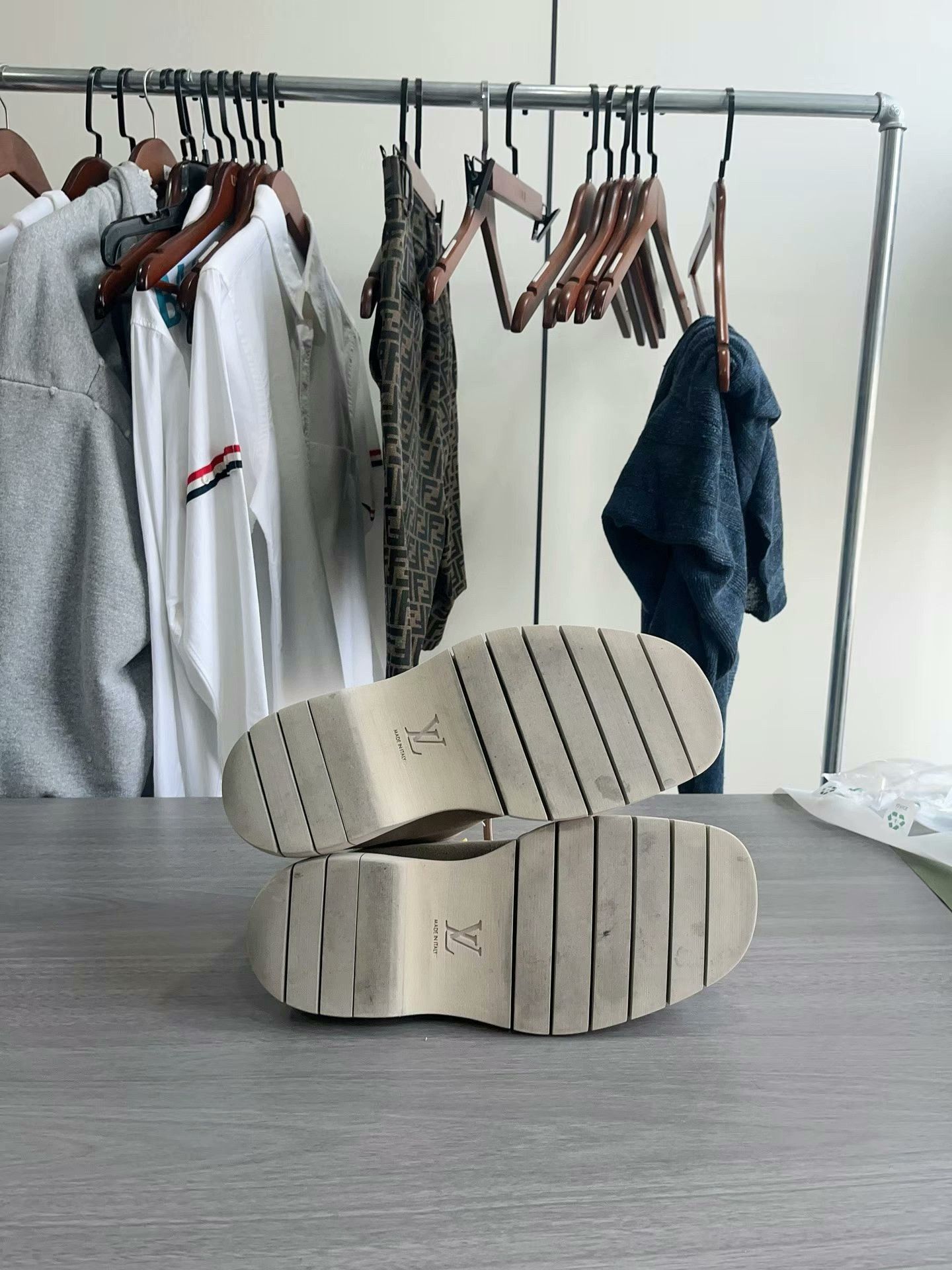 Louis Vuitton louis vuitton beige square ankle boots Size US 9.5 / EU 42-43 - 6 Thumbnail
