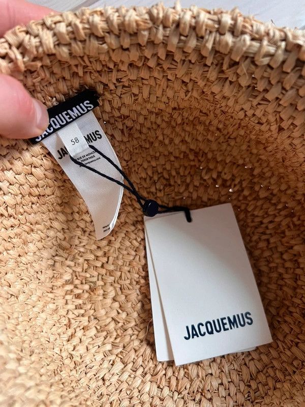 Jacquemus Raffia hat Size ONE SIZE - 6 Thumbnail