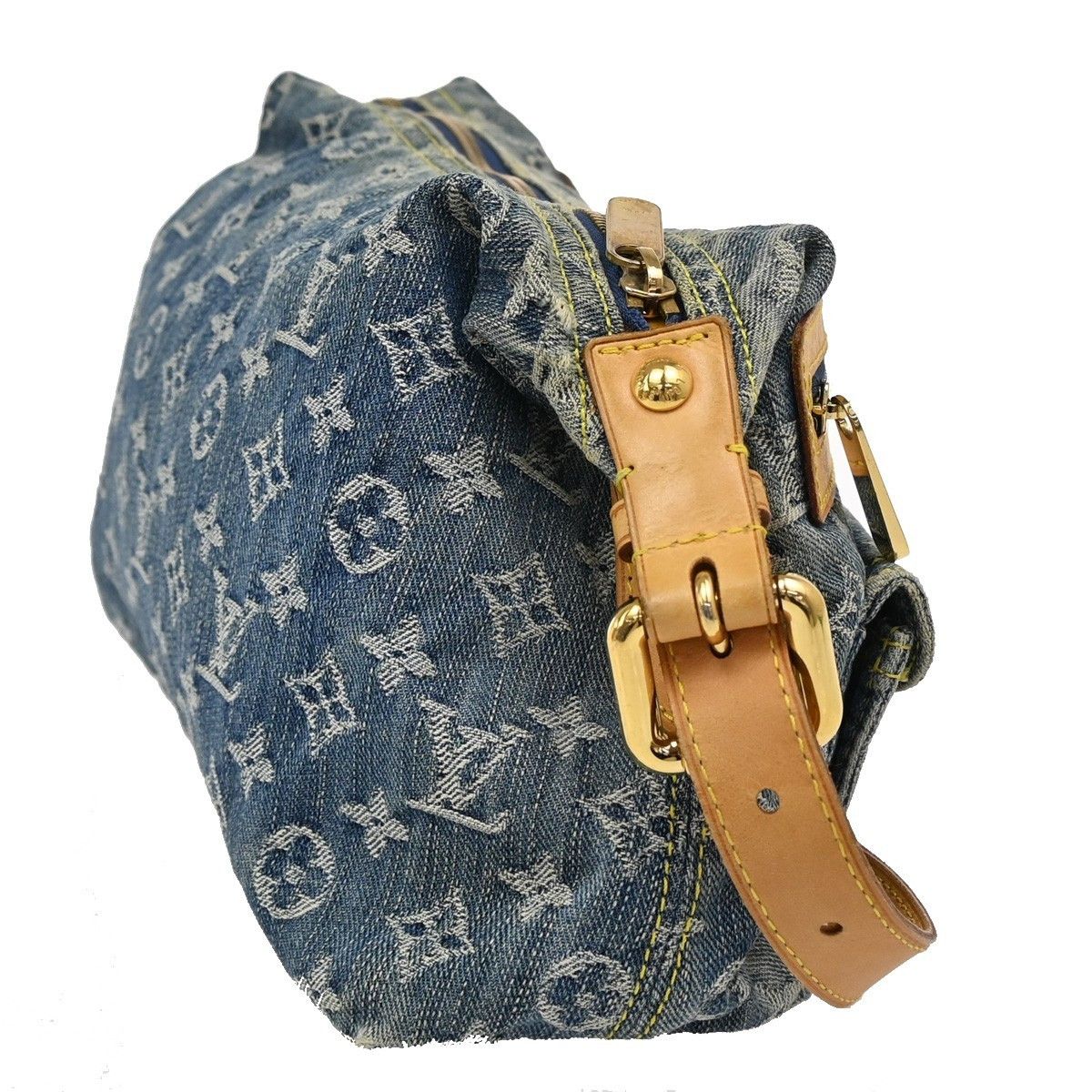 Louis Vuitton Louis Vuitton Baggy Handbag Denim Size ONE SIZE - 4 Thumbnail
