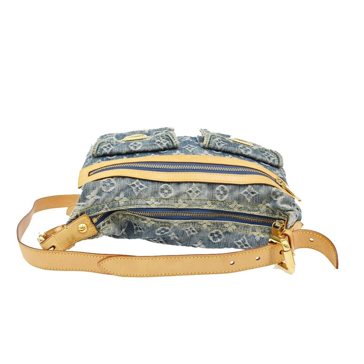 Louis Vuitton Louis Vuitton Baggy Handbag Denim Size ONE SIZE - 8 Thumbnail