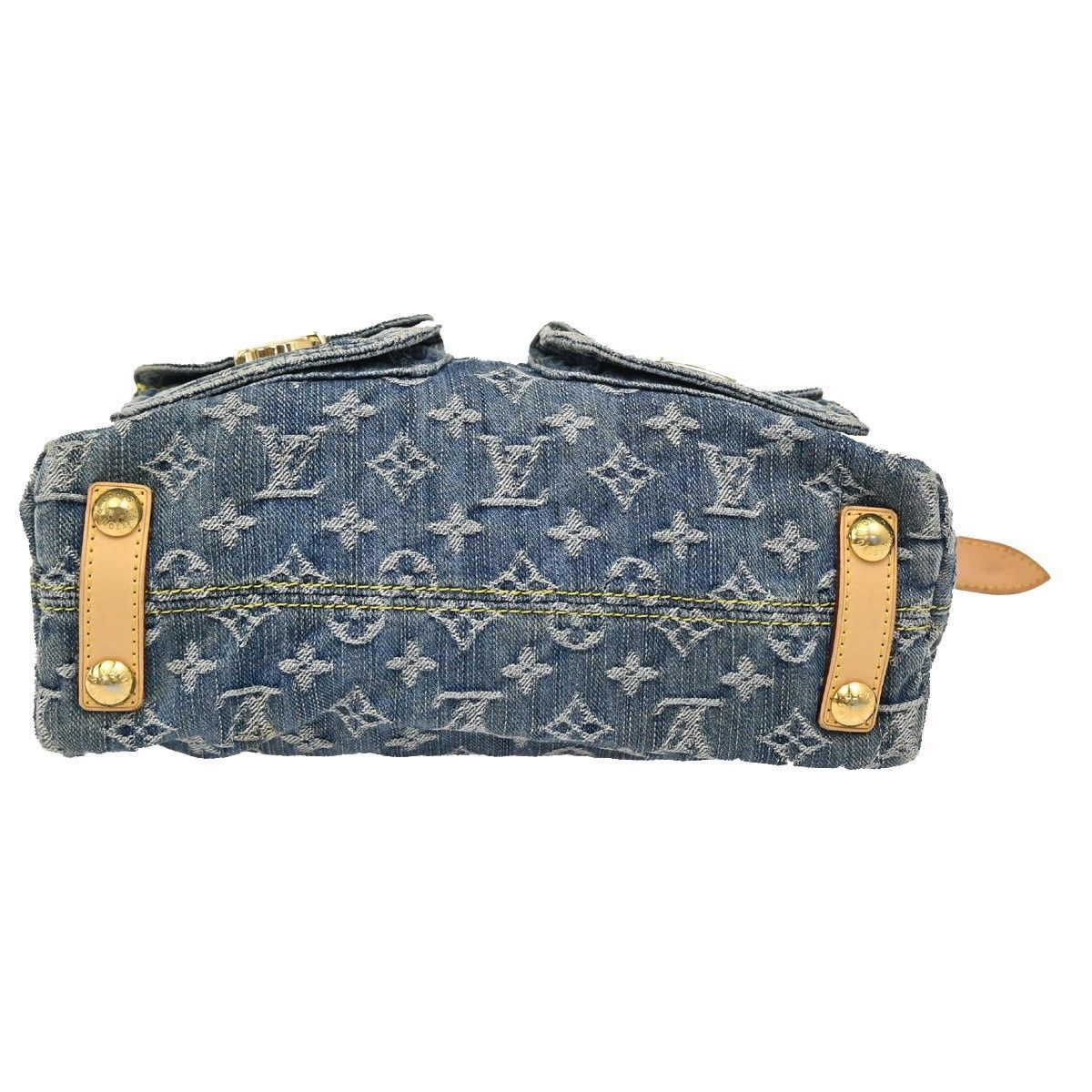Louis Vuitton Louis Vuitton Baggy Handbag Denim Size ONE SIZE - 14 Thumbnail