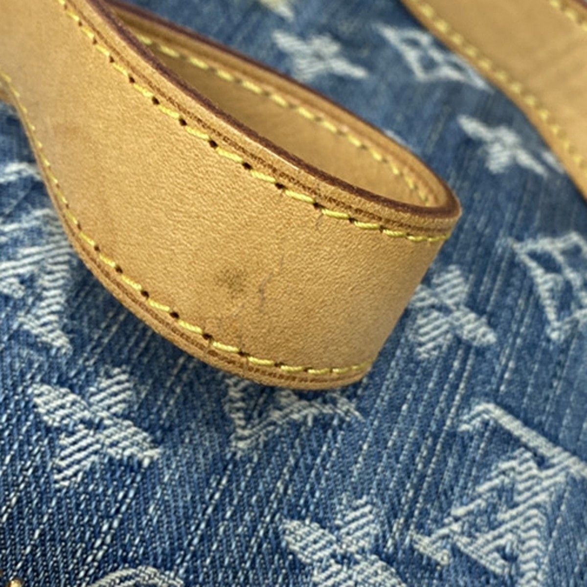 Louis Vuitton Louis Vuitton Baggy Handbag Denim Size ONE SIZE - 12 Thumbnail