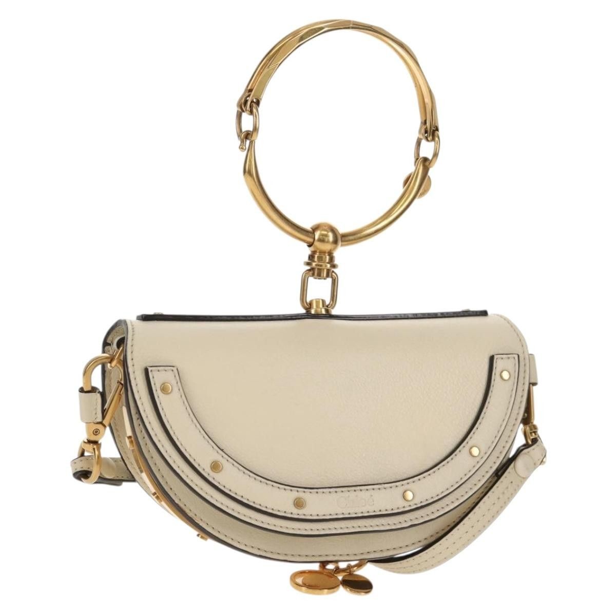 Chloe Chloe Nile Minaudière Leather Size ONE SIZE - 22 Thumbnail
