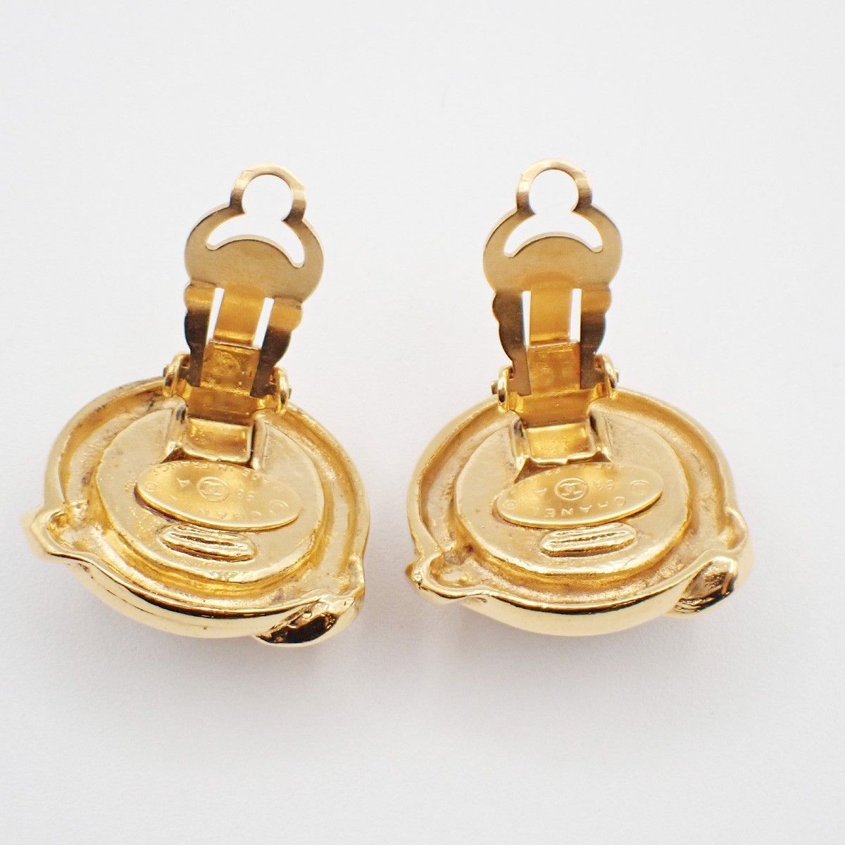 Chanel Chanel CC Round Earrings Metal Size ONE SIZE - 5 Thumbnail
