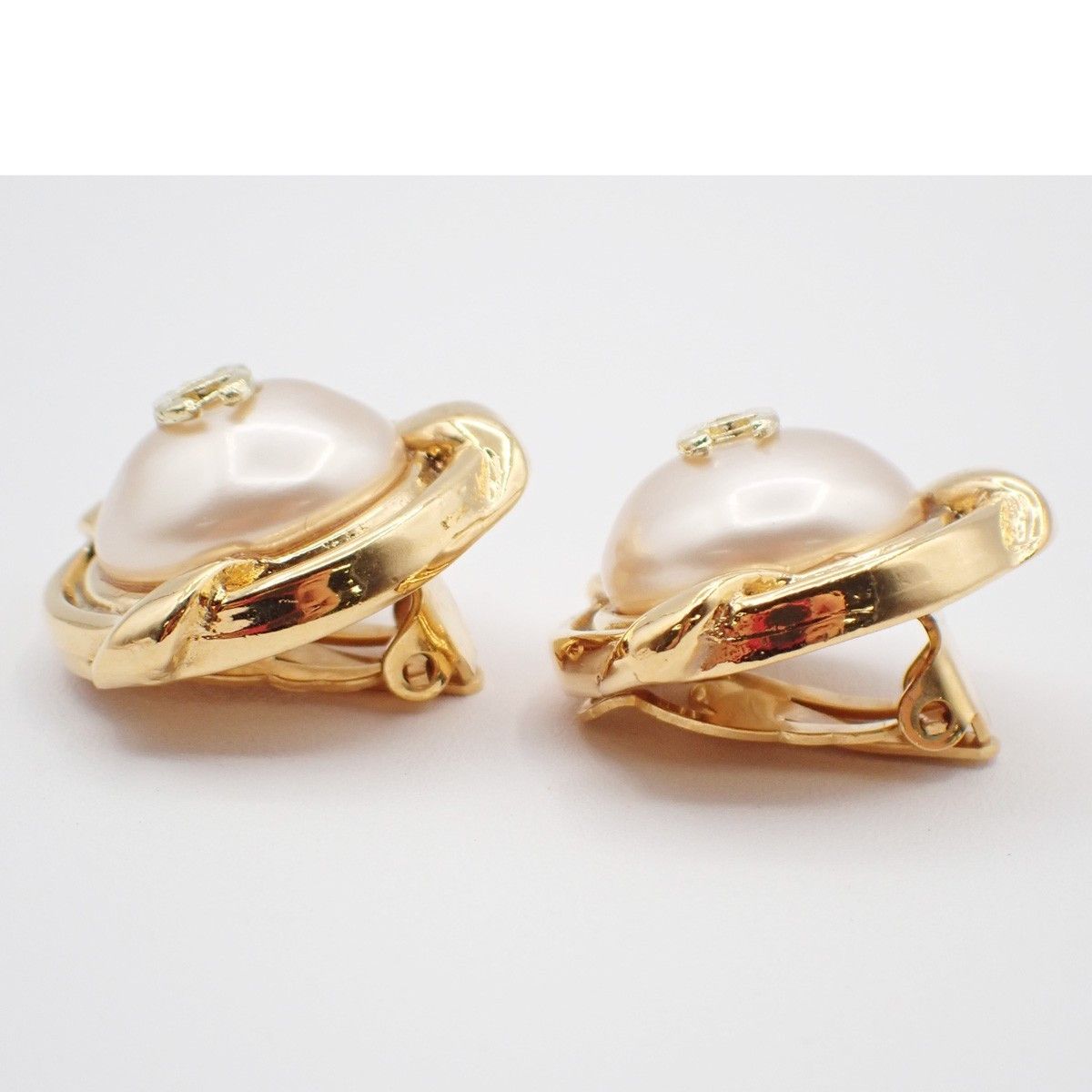 Chanel Chanel CC Round Earrings Metal Size ONE SIZE - 3 Thumbnail