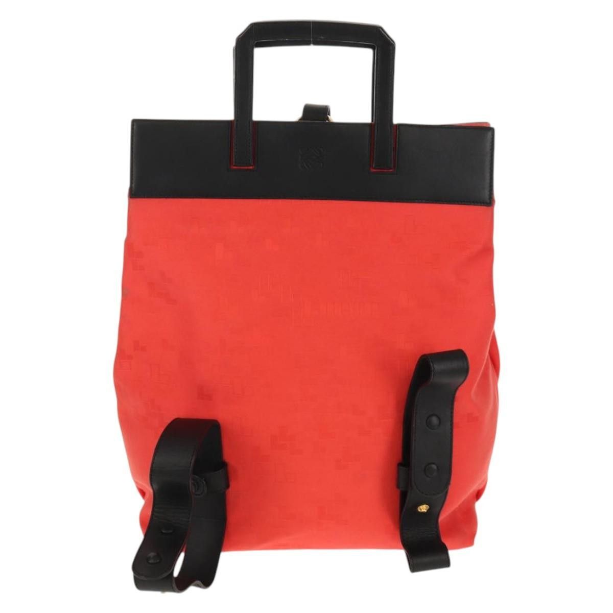 Loewe Loewe Anagram Backpack Canvas Size ONE SIZE - 16 Thumbnail