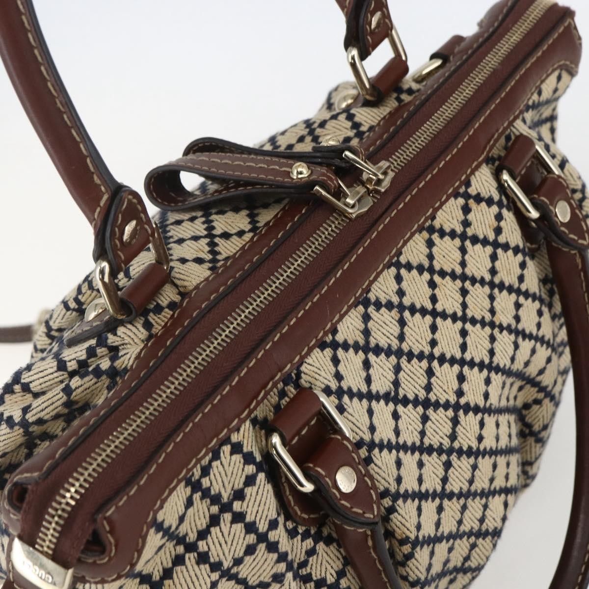 Gucci Gucci Sukey Top Handle Satchel Diamante Canvas Size ONE SIZE - 13 Thumbnail
