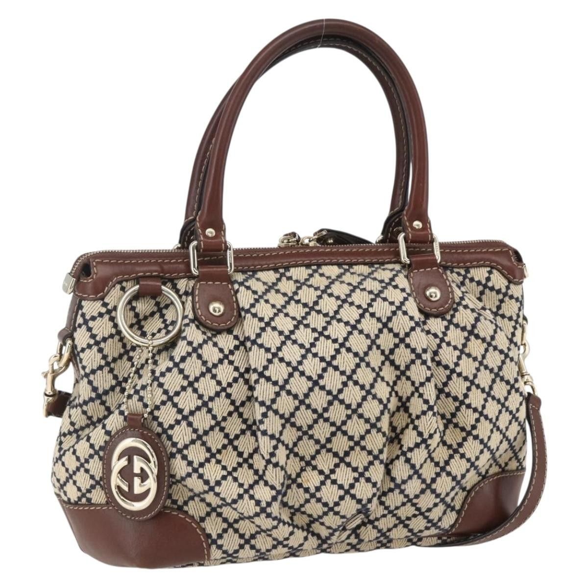 Gucci Gucci Sukey Top Handle Satchel Diamante Canvas Size ONE SIZE - 18 Thumbnail