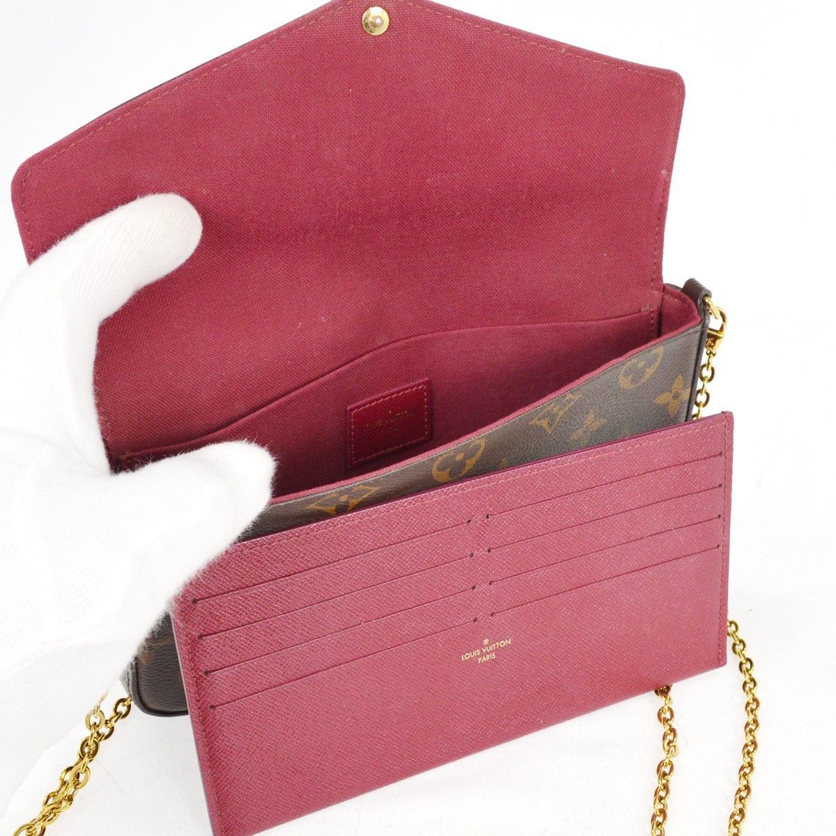 Louis Vuitton Louis Vuitton Felicie Pochette Monogram Canvas Size ONE SIZE - 3 Thumbnail