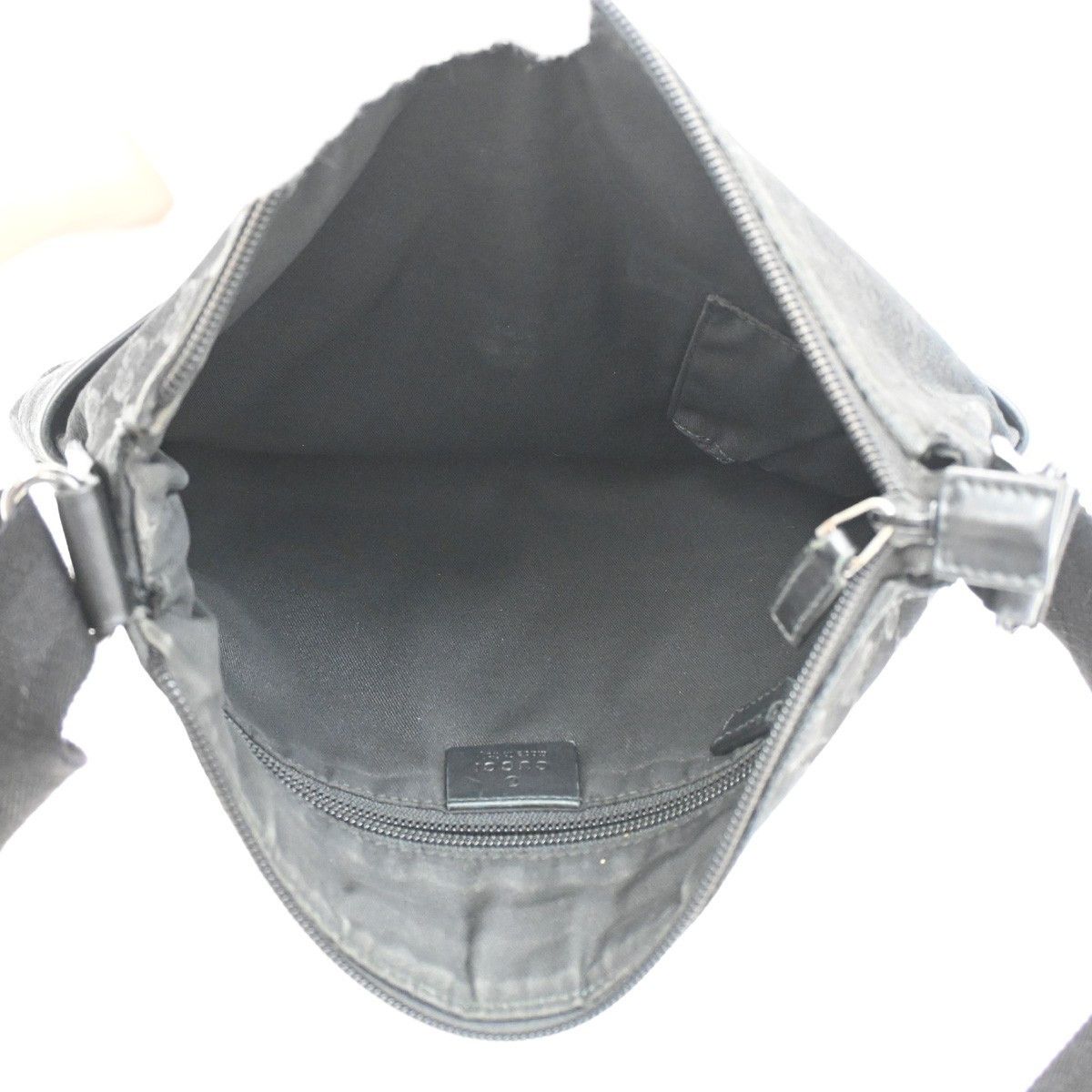 Gucci Gucci Zip Messenger GG Canvas with Perforated Leather Size ONE SIZE - 5 Thumbnail