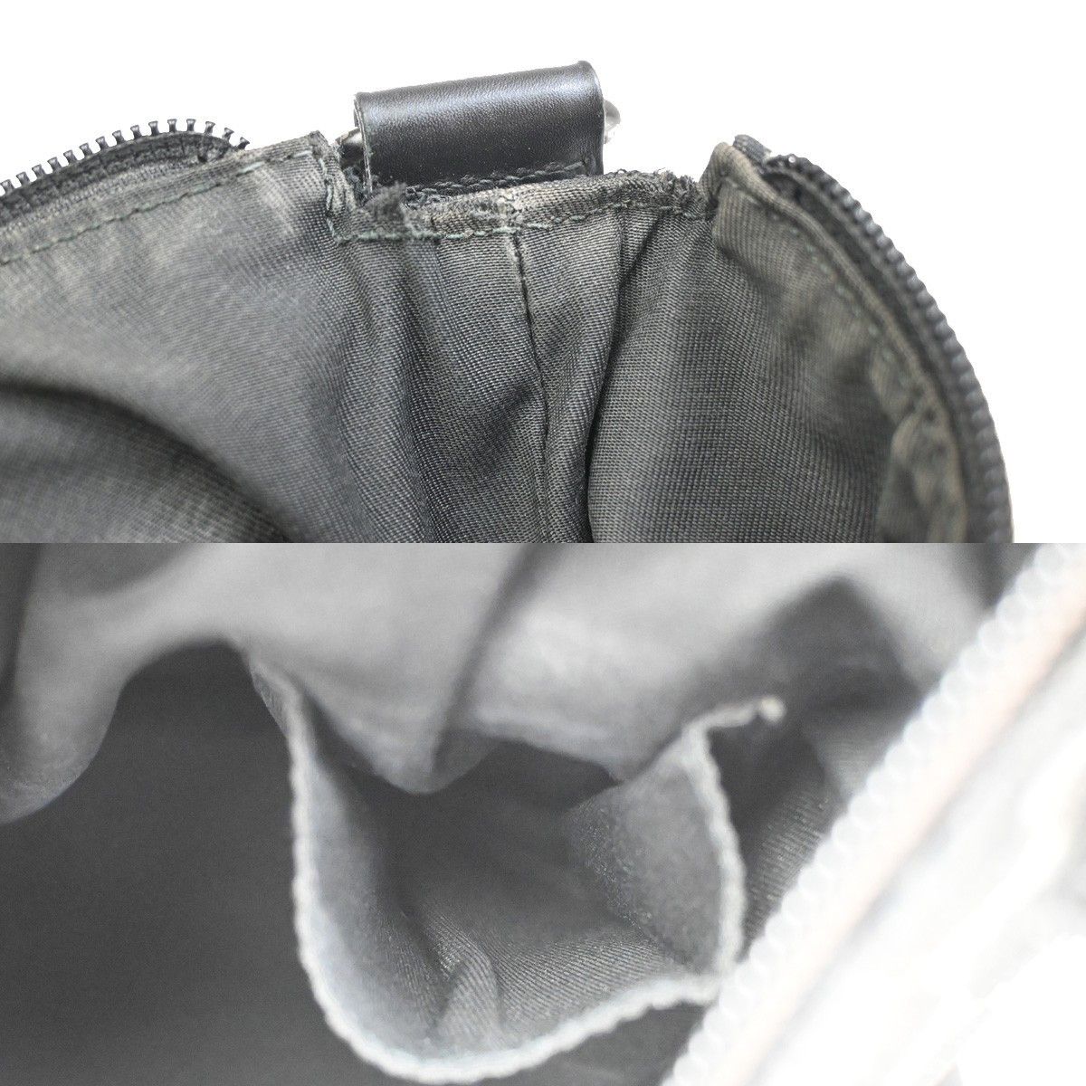 Gucci Gucci Zip Messenger GG Canvas with Perforated Leather Size ONE SIZE - 20 Thumbnail