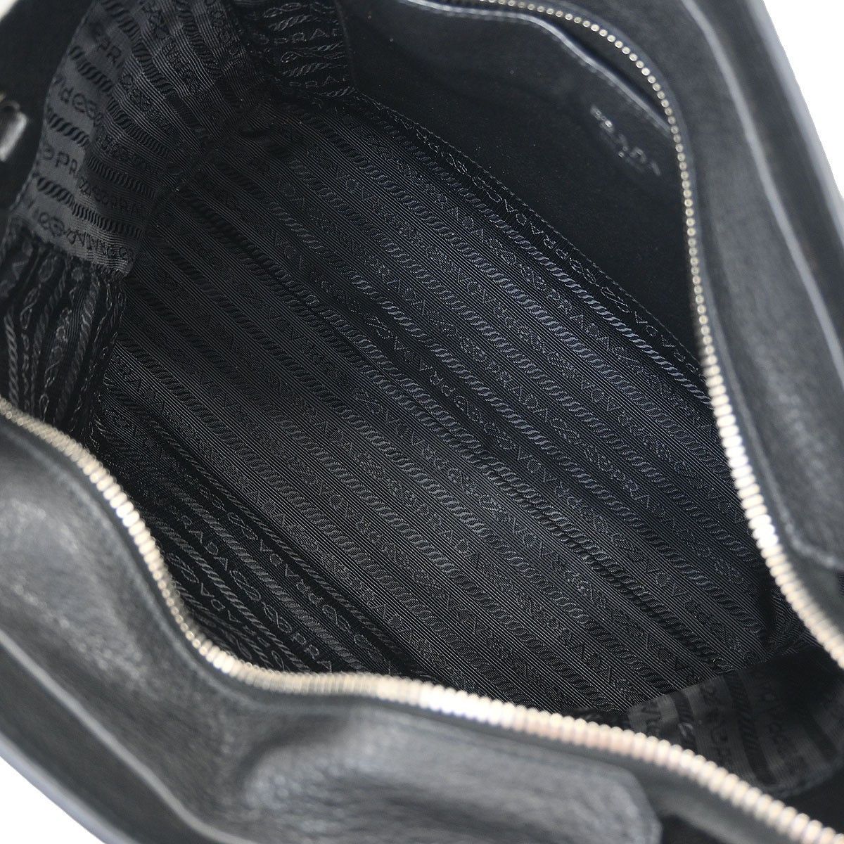 Prada Prada Convertible Zip Tote Vitello Phenix Size ONE SIZE - 3 Thumbnail